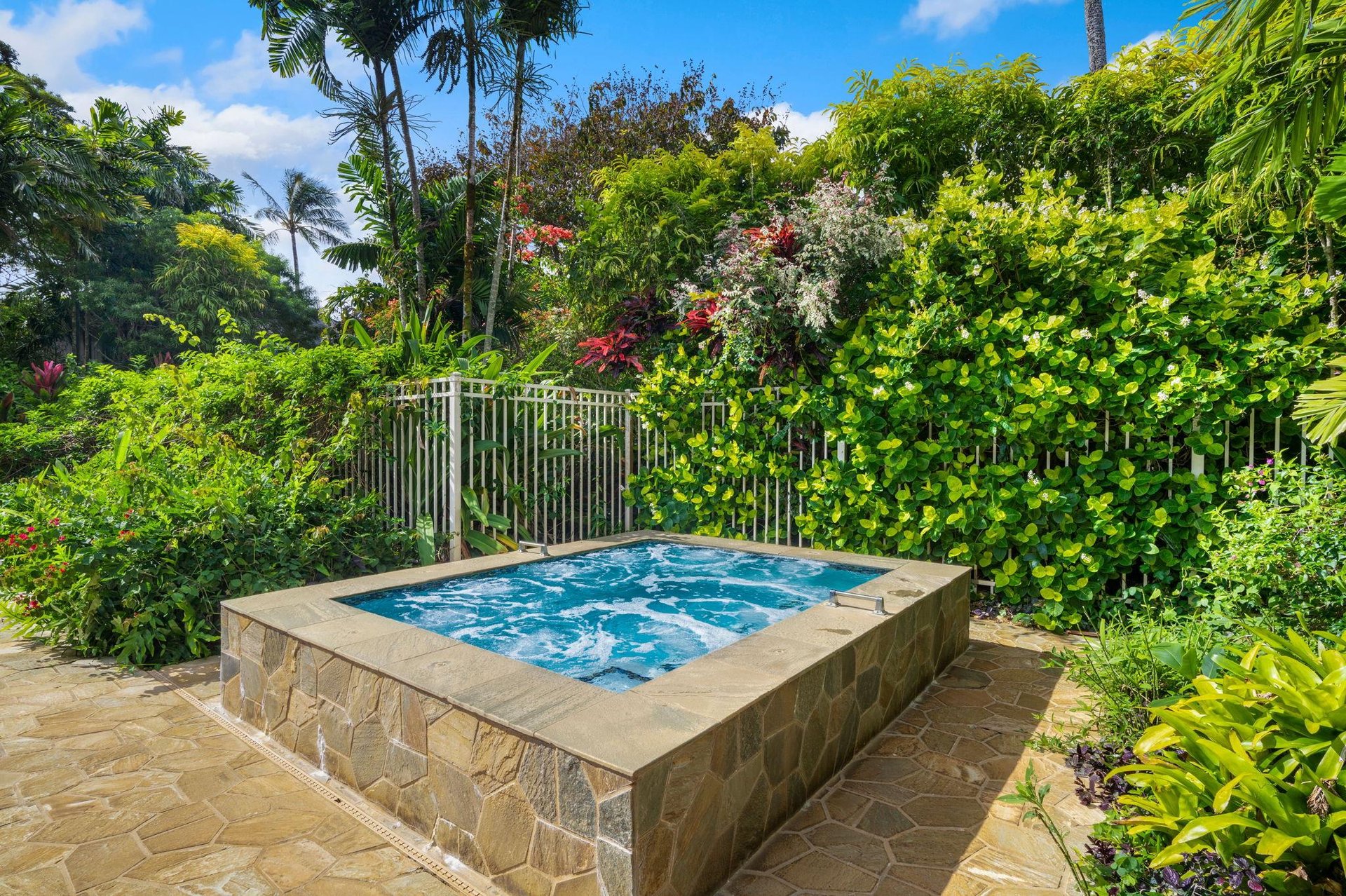 Hot Tub at the complex