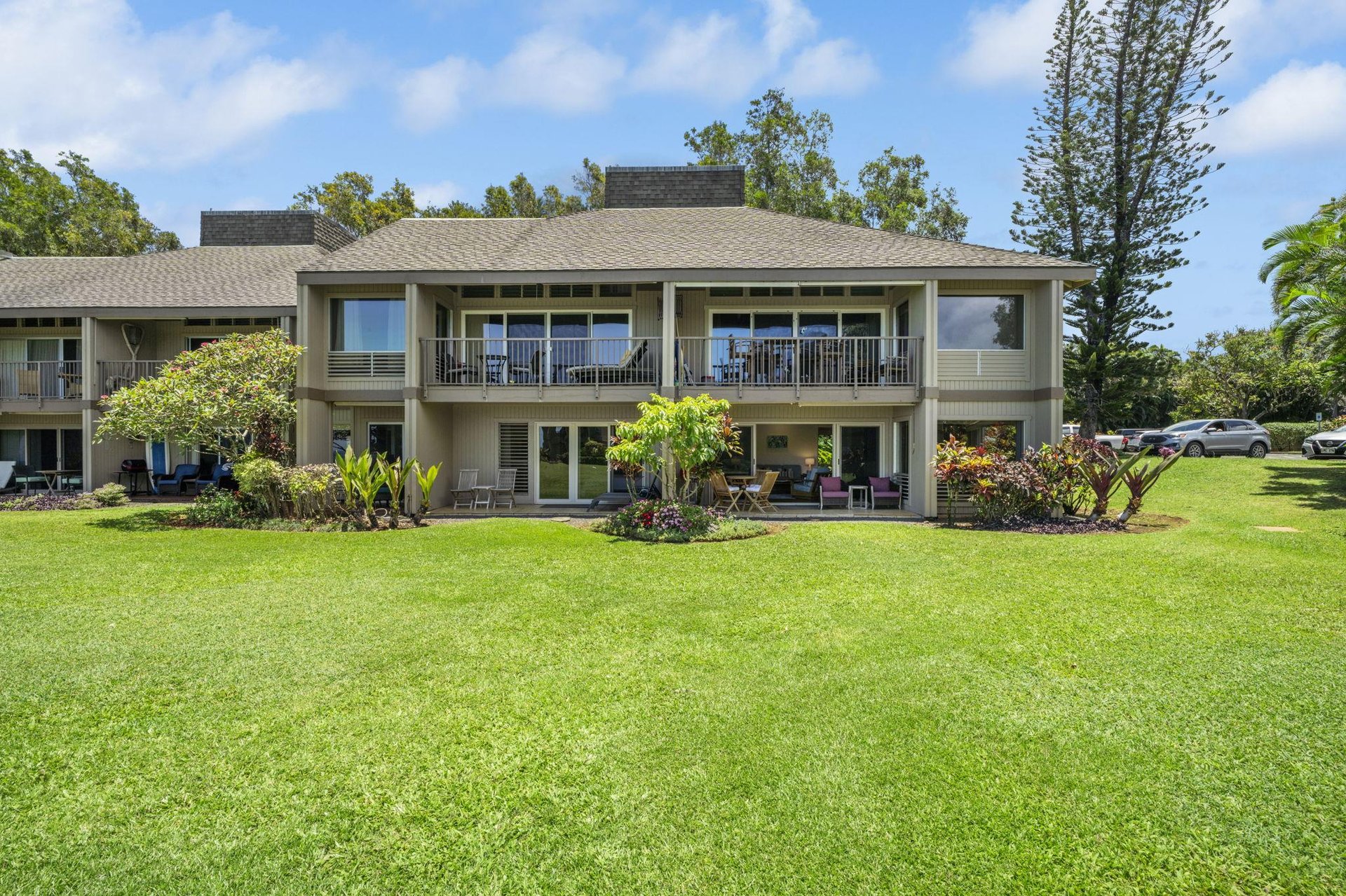 The first unit on the ground level