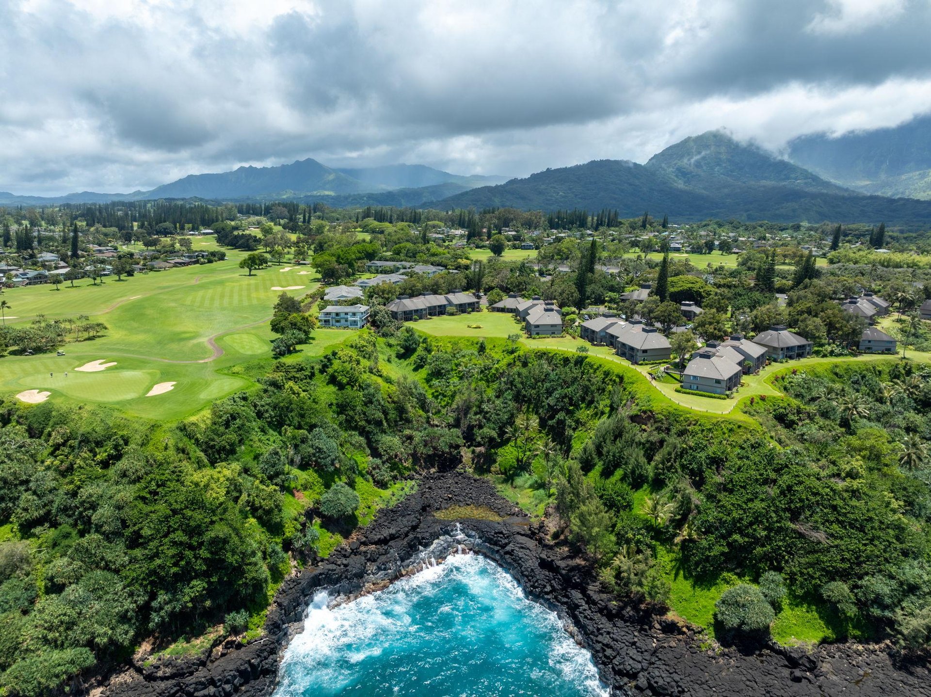 Stunning aerial shot