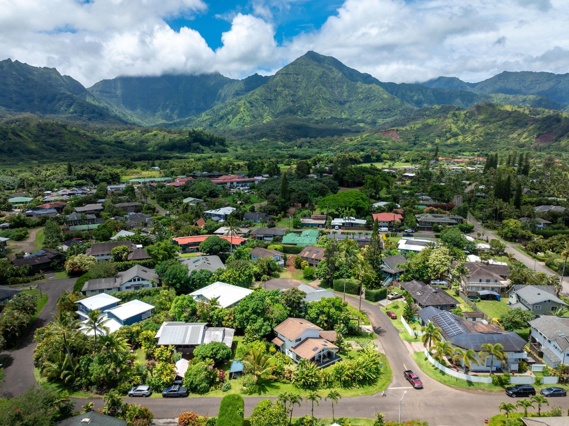 One Hanalei and Mountain views