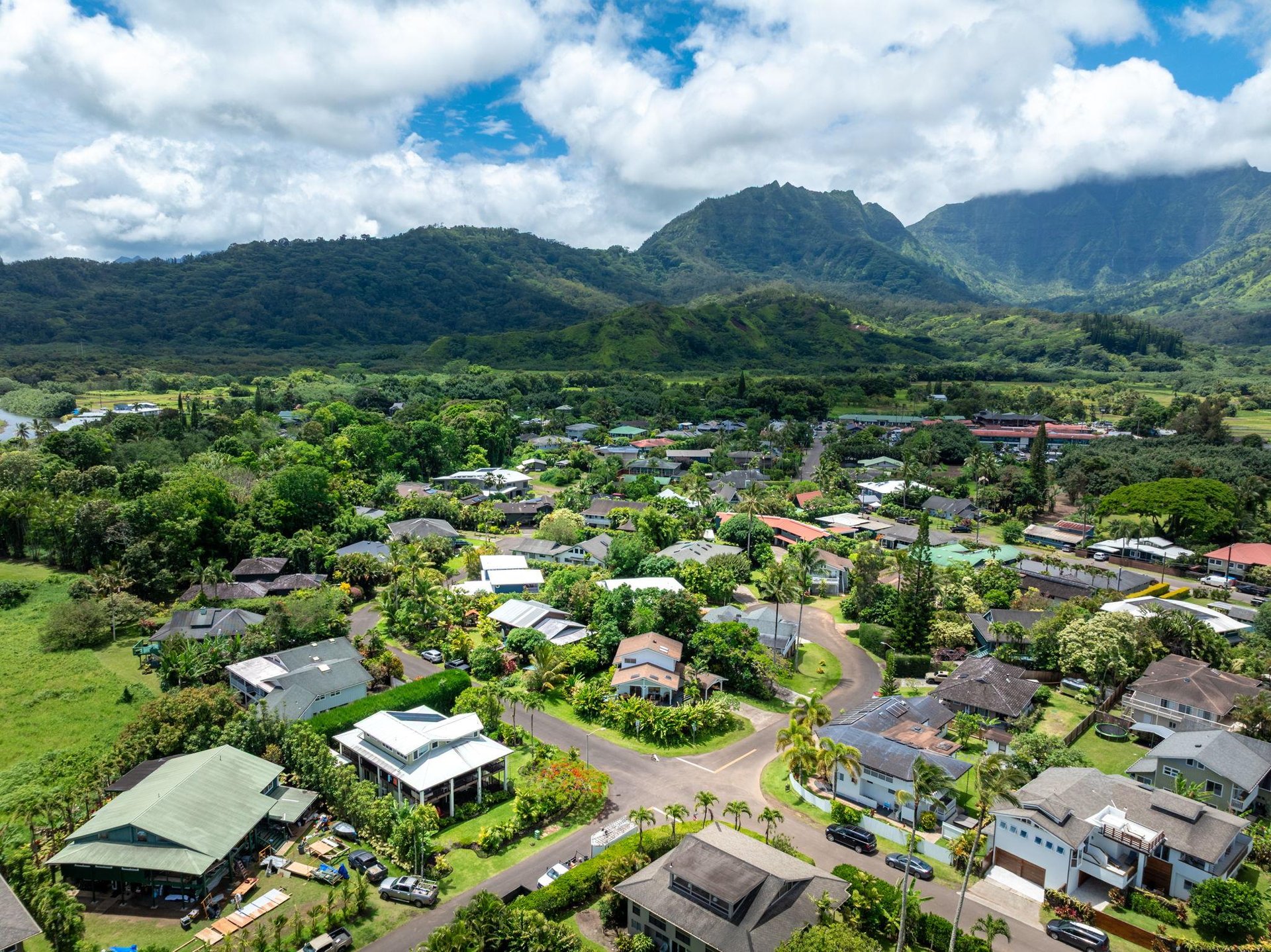 One Hanalei and Mountain Views