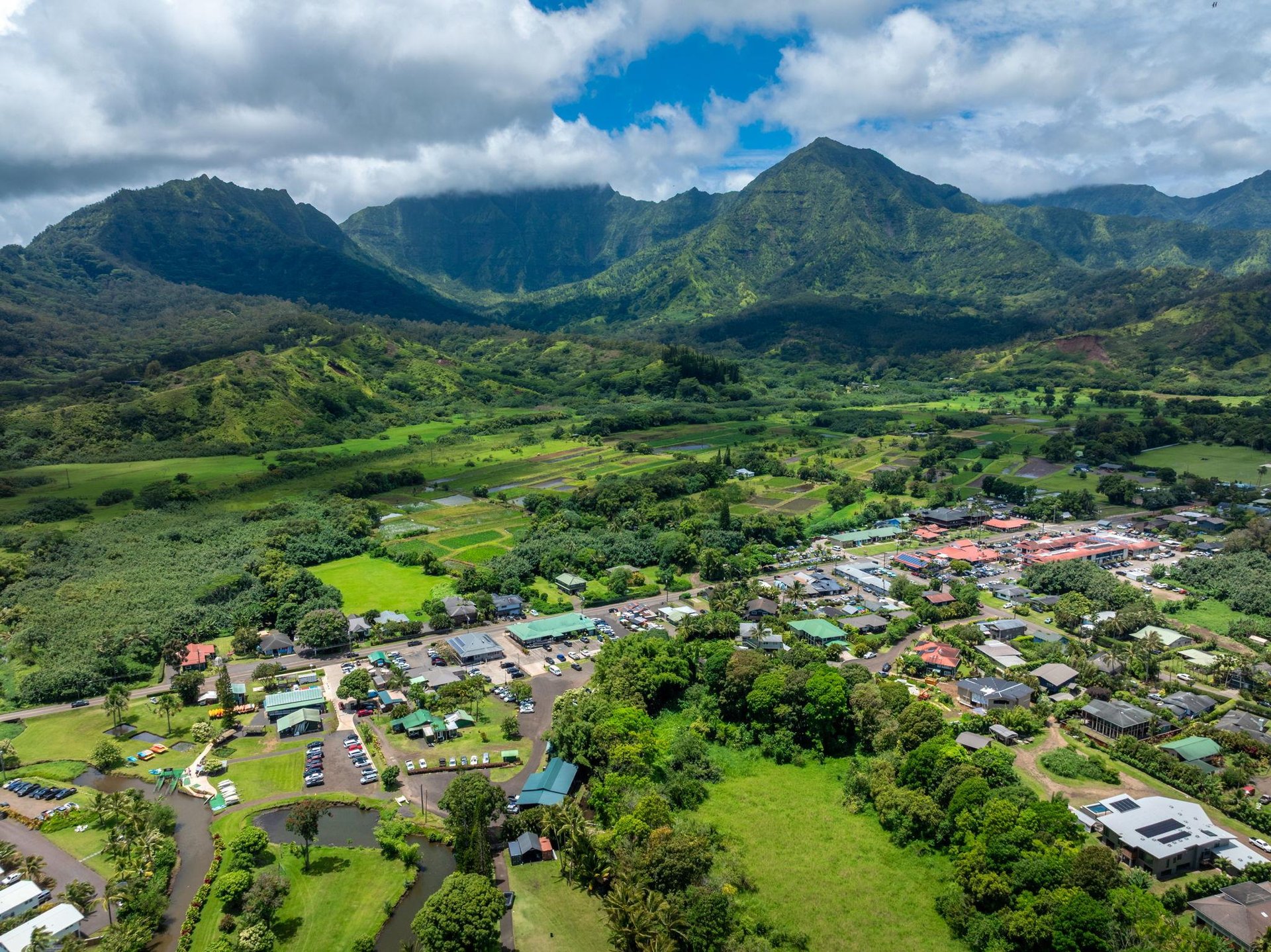Tropical Mountain views