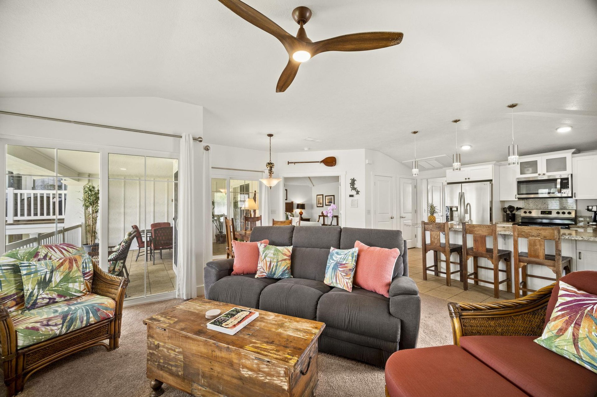 Cozy living area to gather