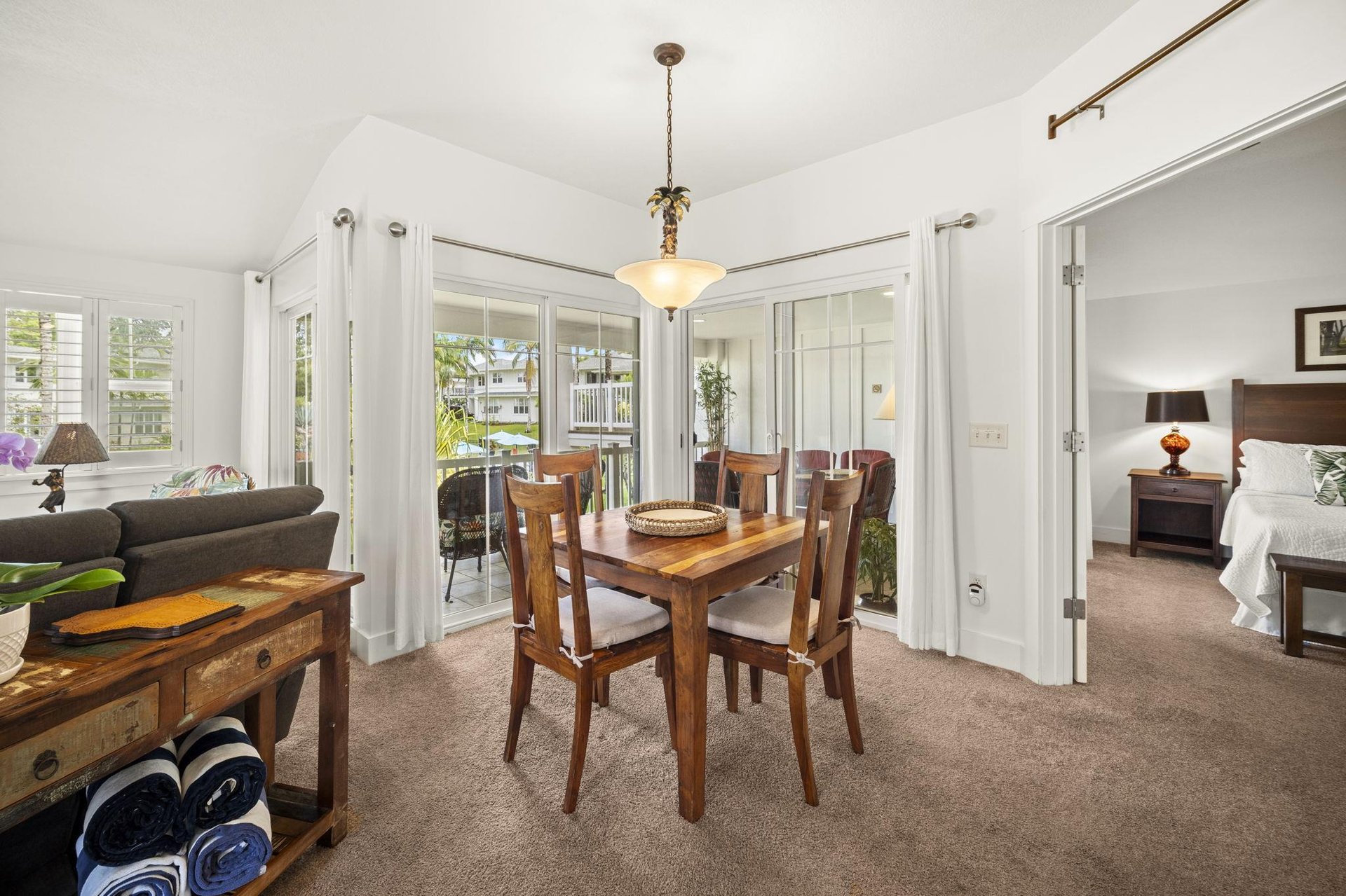 Dining table for four