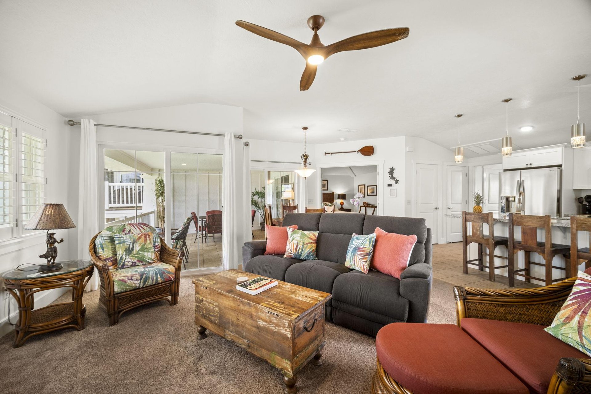 Spacious seating for everyone