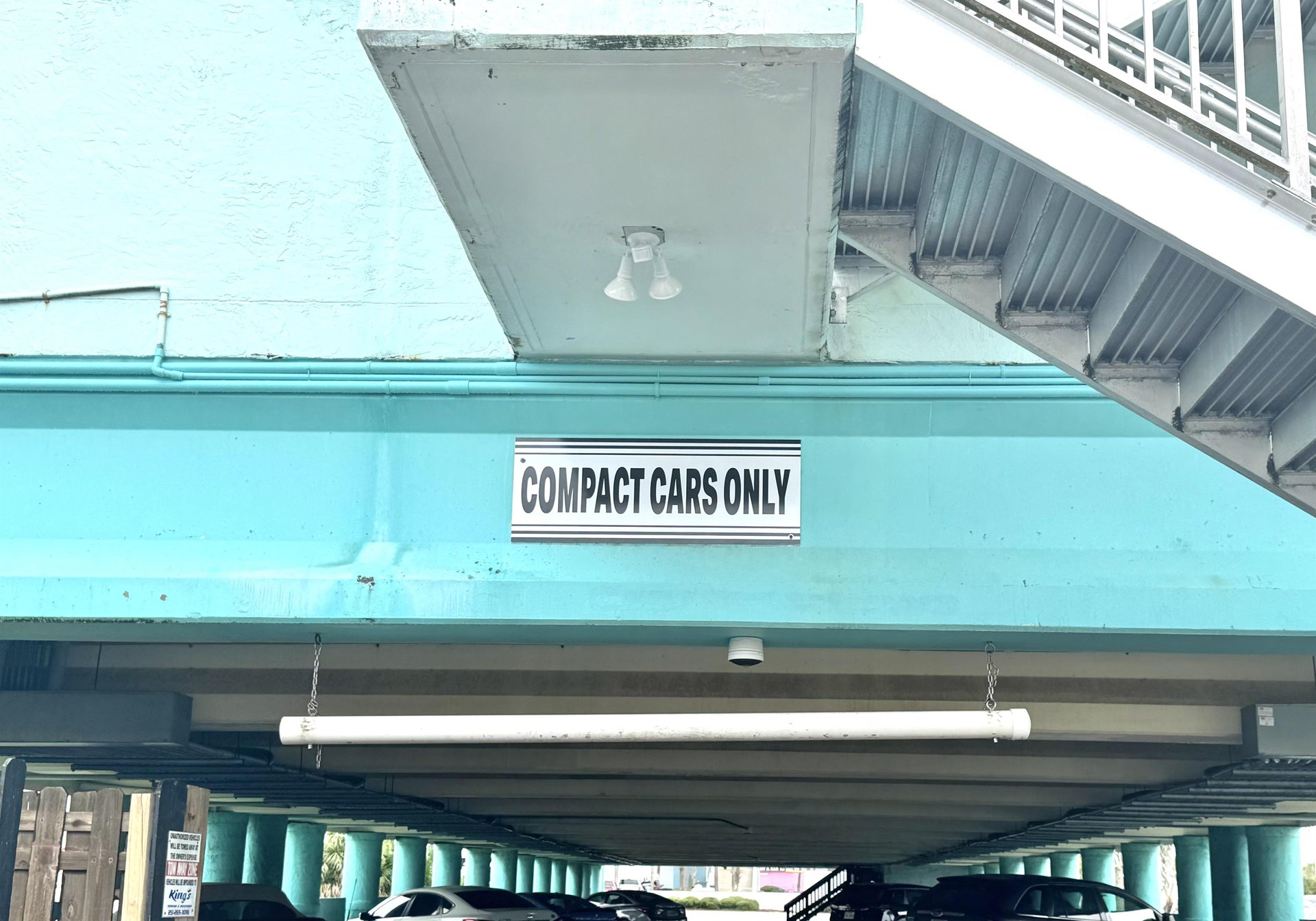 Compact Cars Only  Garage