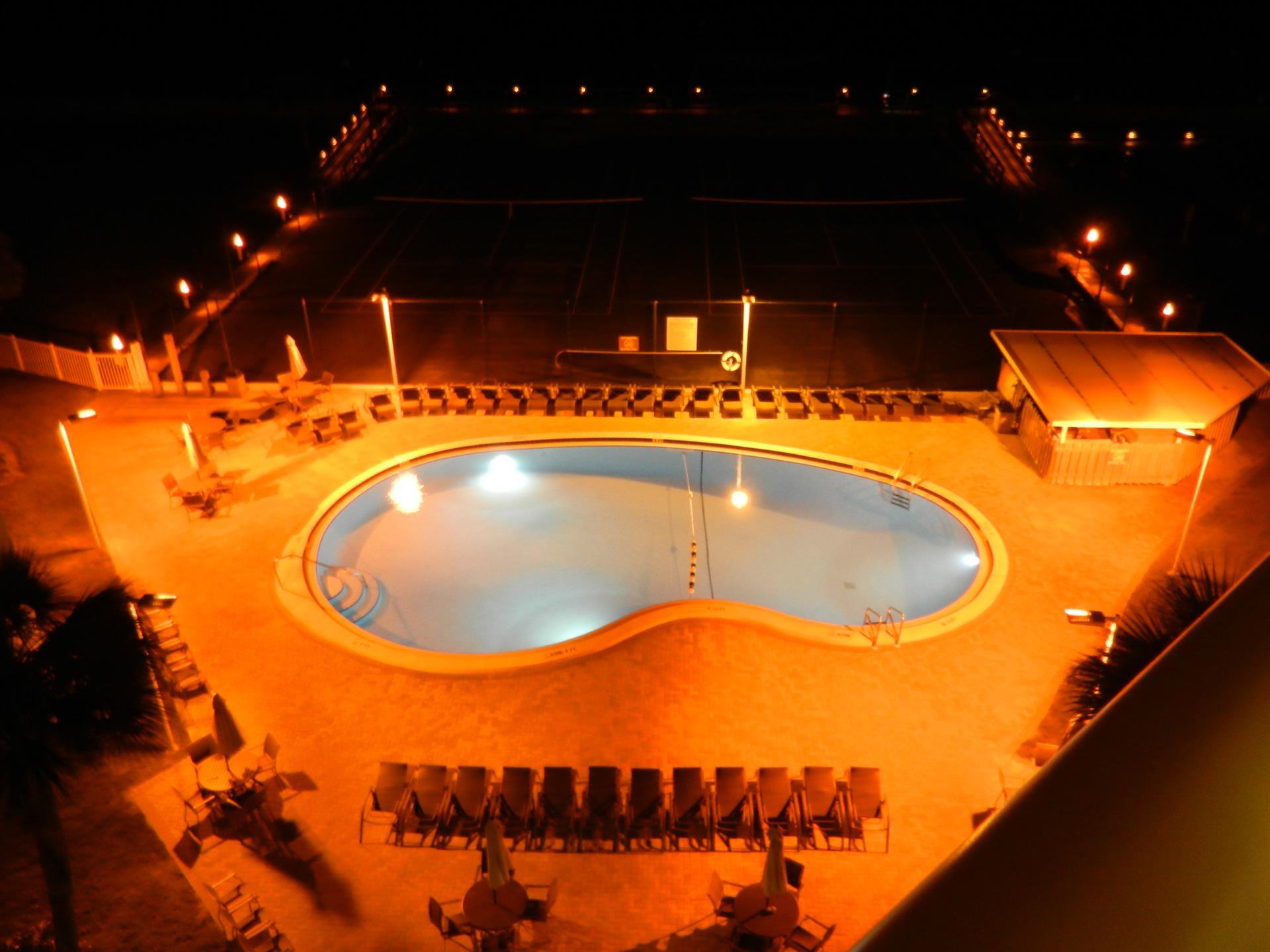 Pool at Night