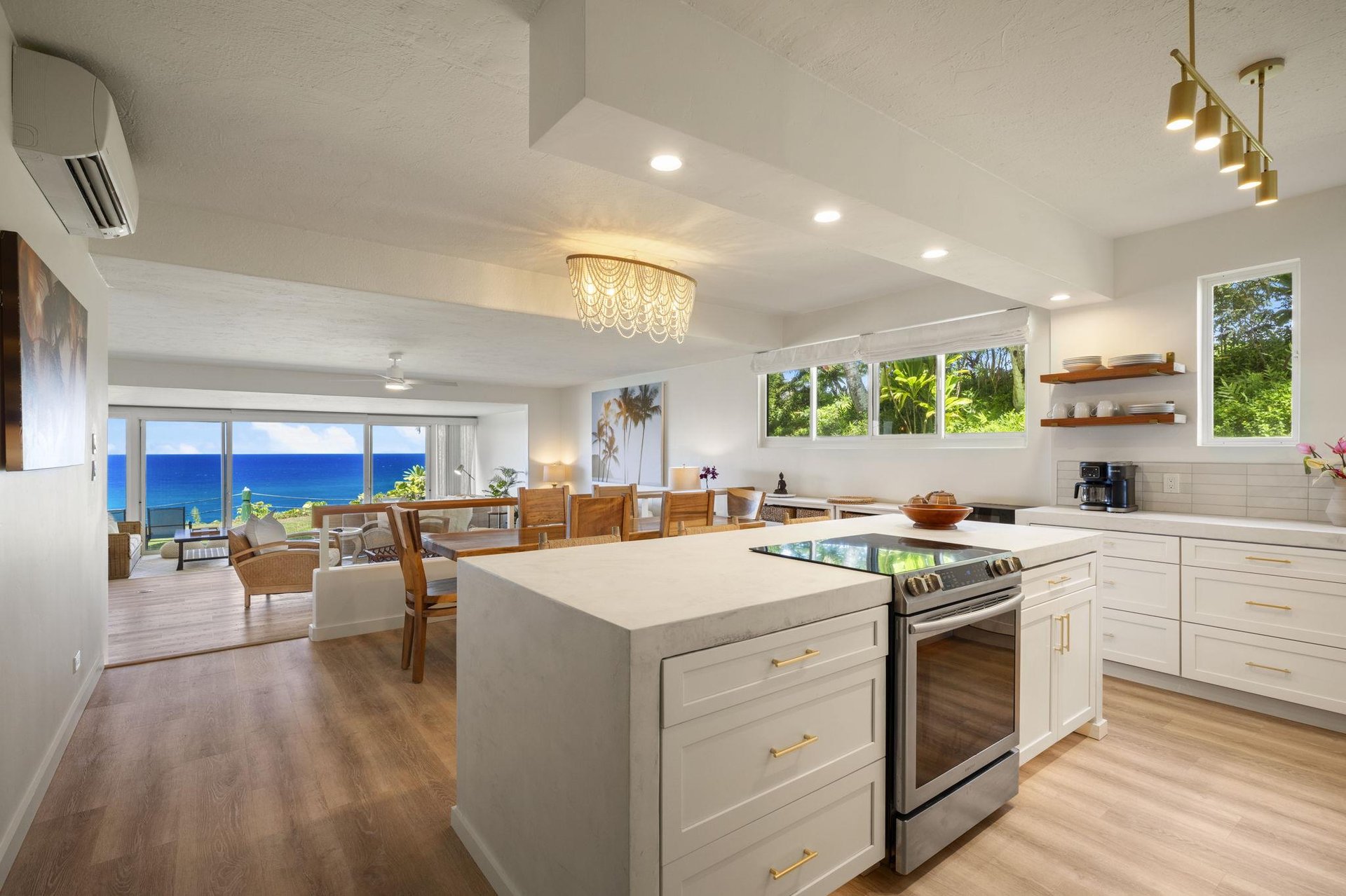 With an upgraded state of the art kitchen