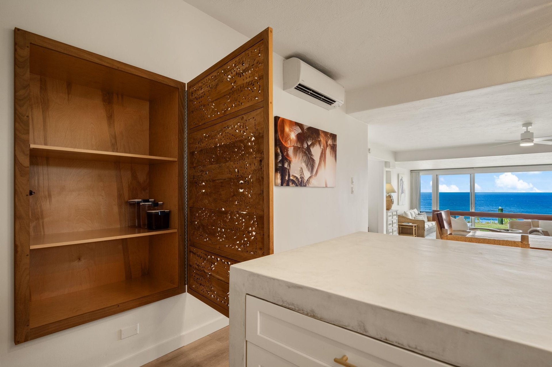 Cabinet for kitchen cooking essentials