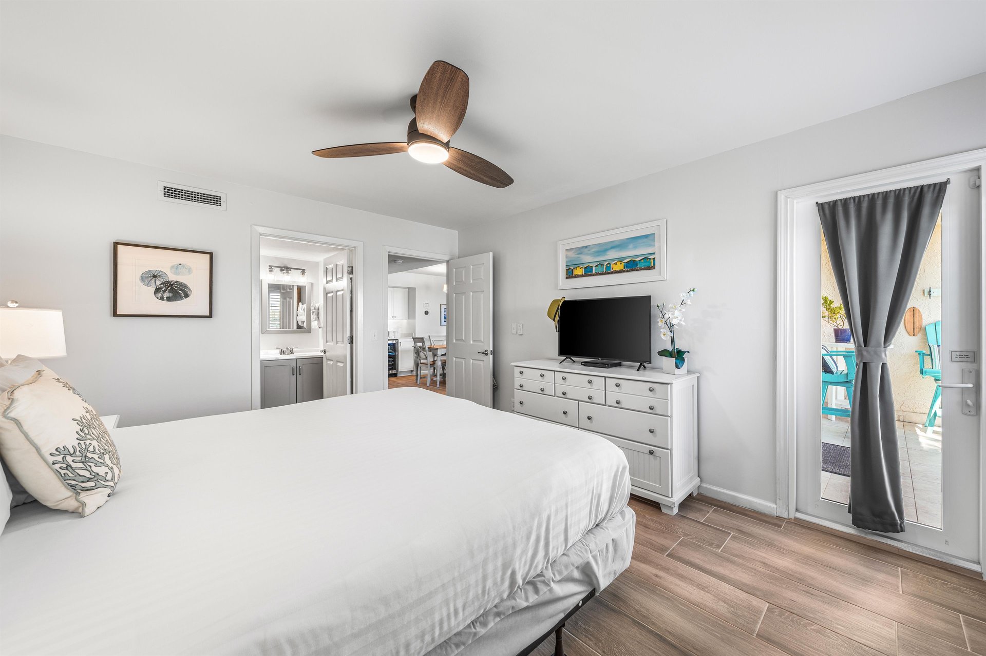 Luxury and comfort meet stunning ocean views in your master.