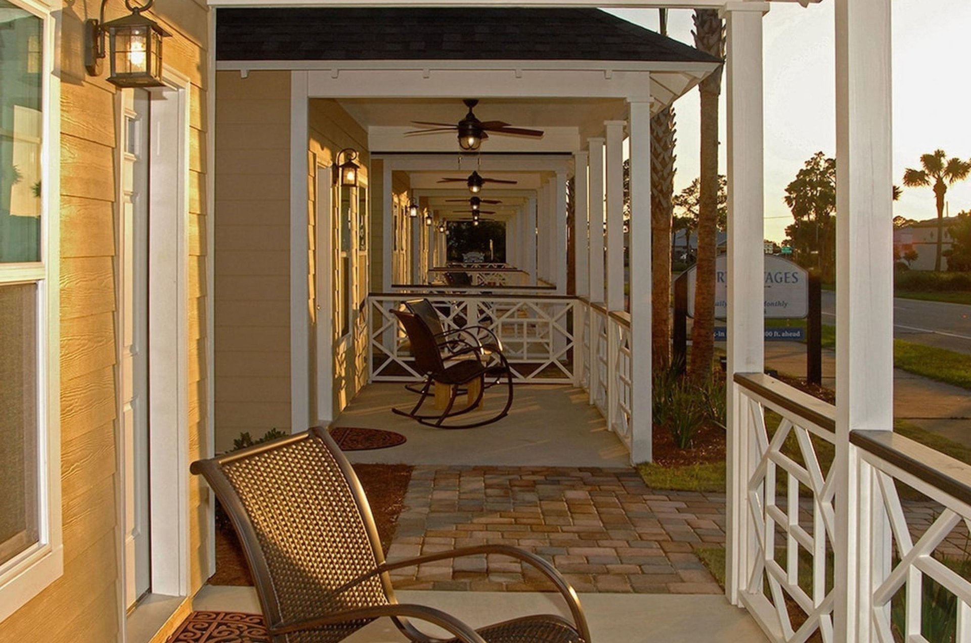 Relax on the outdoor terrace