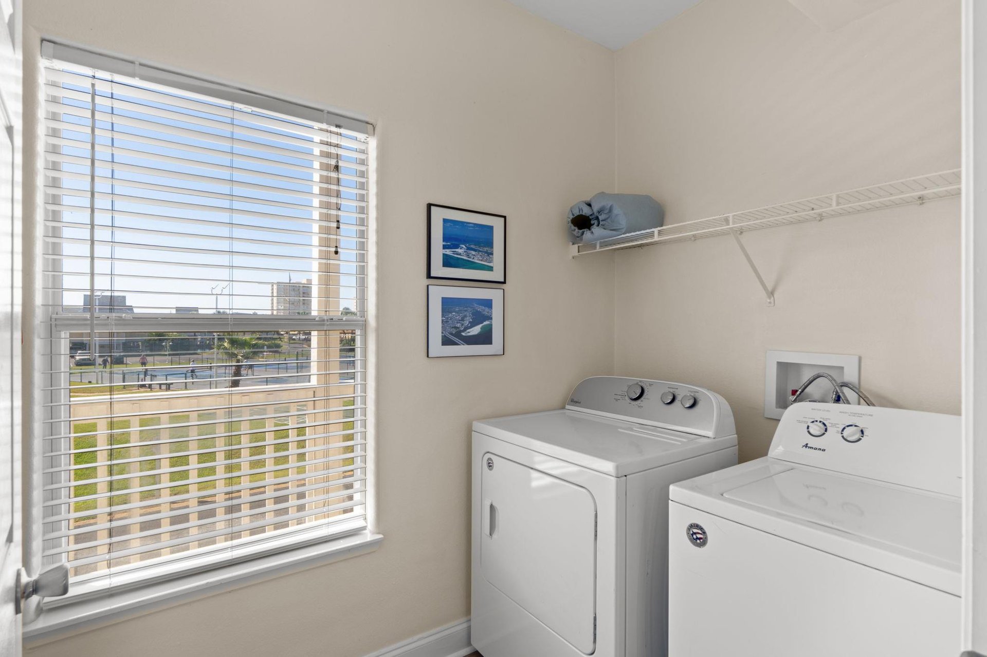 Laundry room off the kitchen