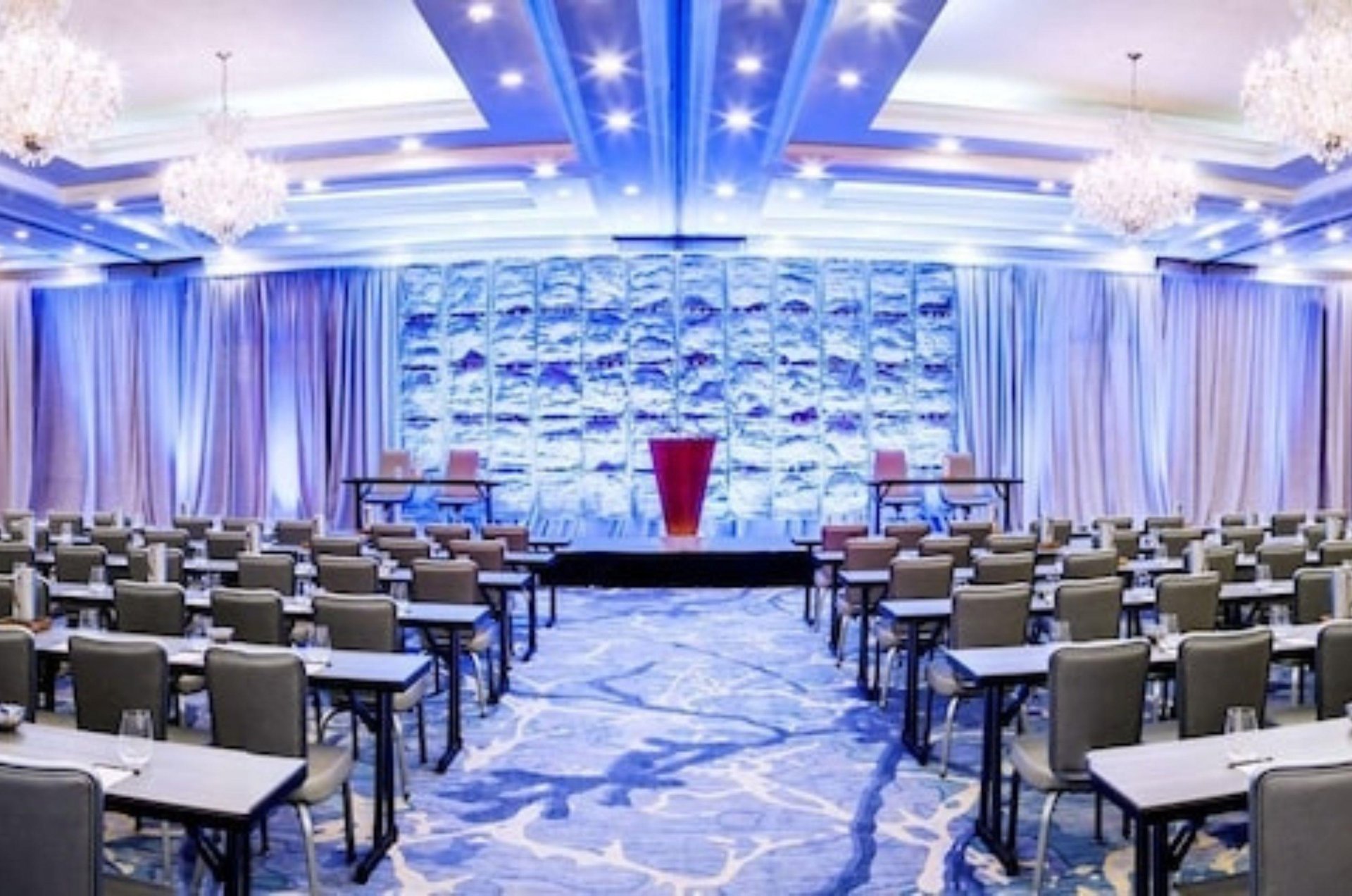 A business room at the resort and spa on Marco Island, Florida