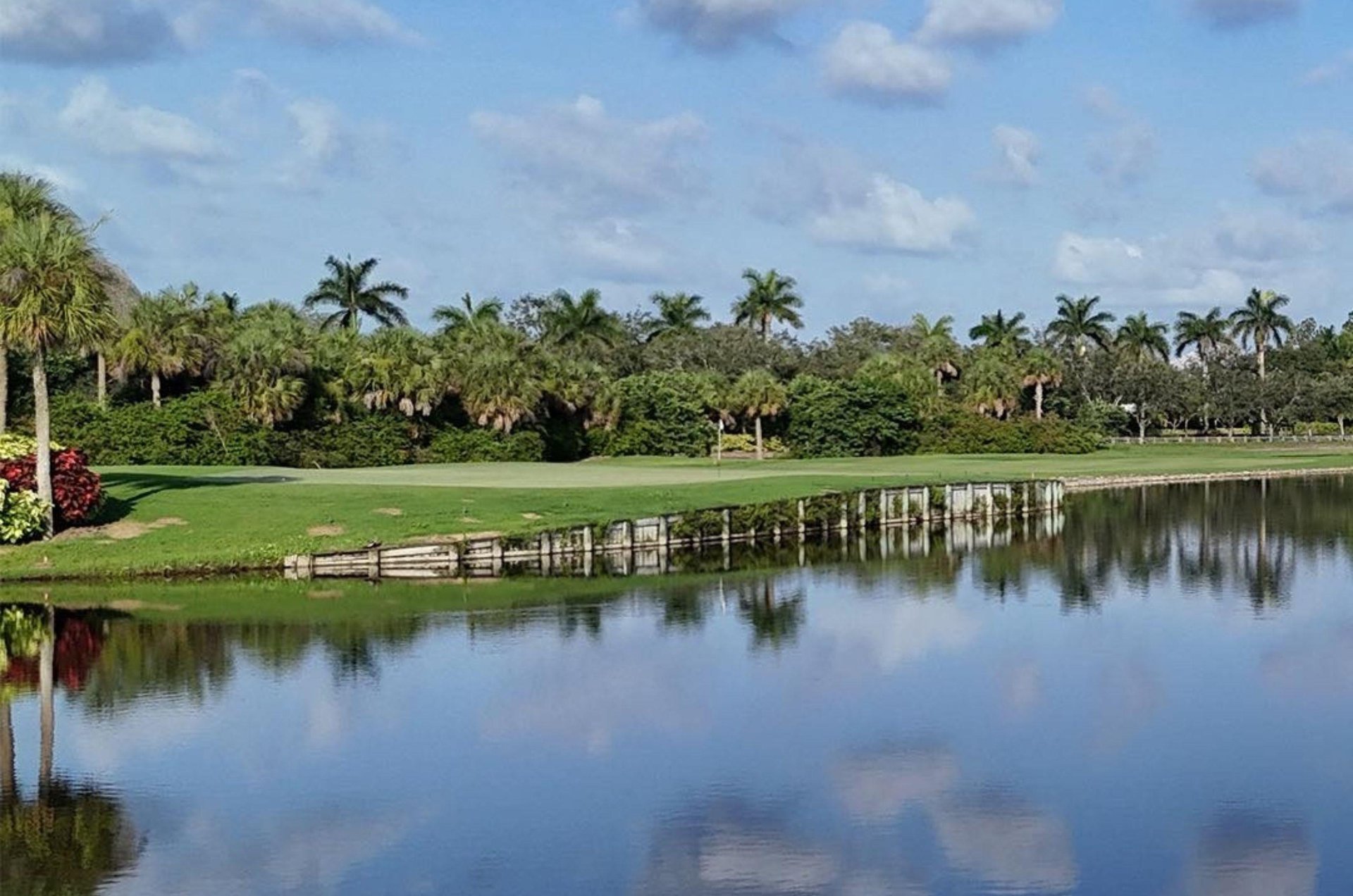 A championship golfcourse on Marco Island, Florida