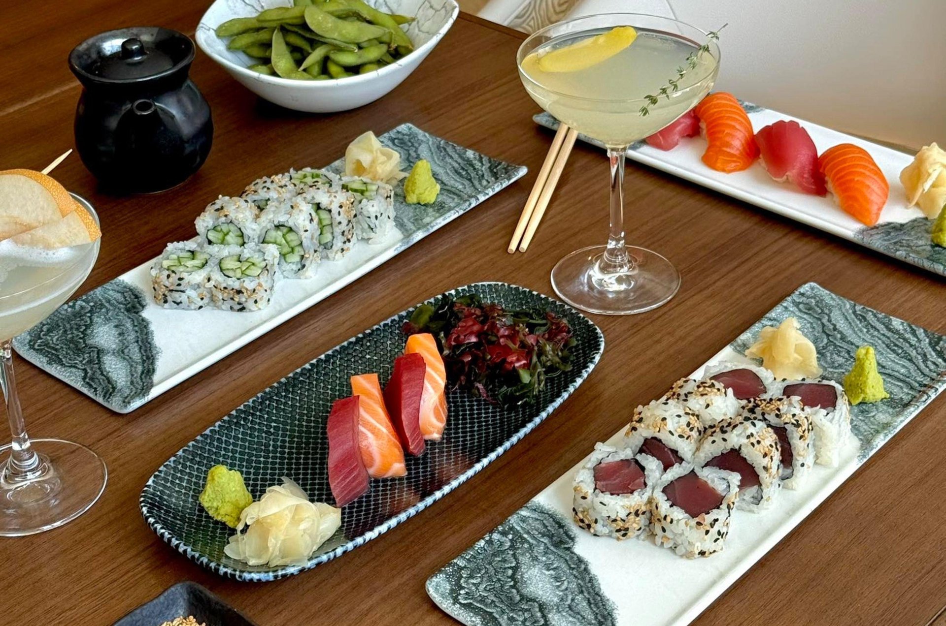 Fresh seafood from one of twelve restaurants at the resort