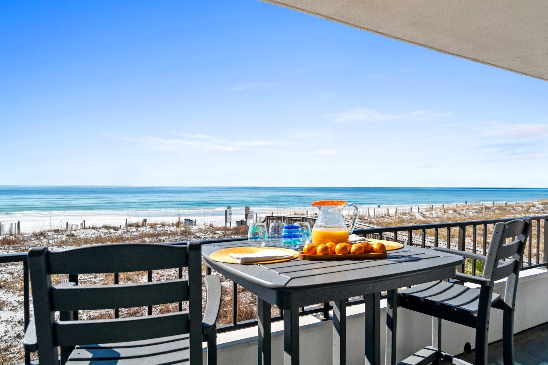 Sit back and relax while you take in all that the Emerald Coast has to offer Truly memorable