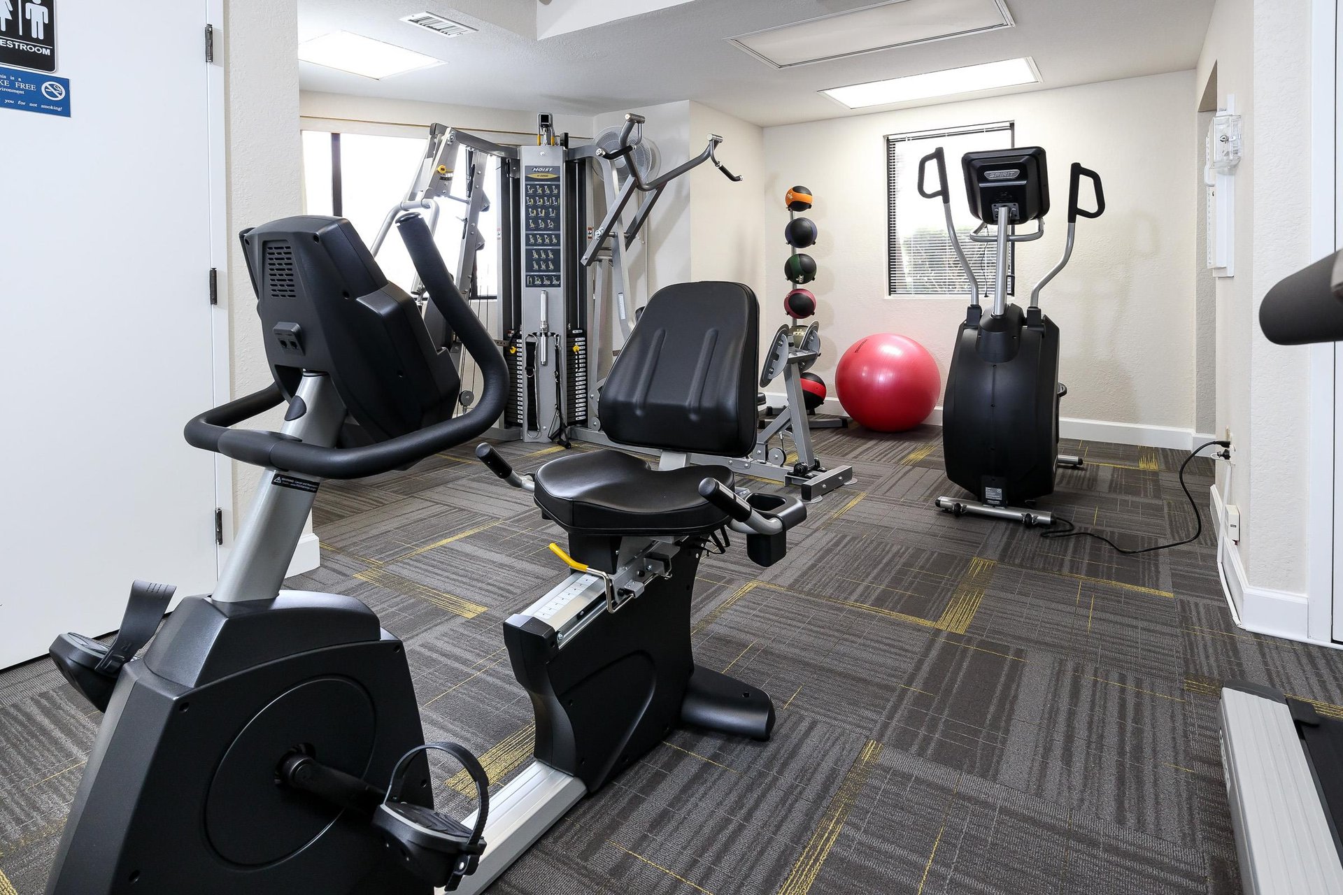 Great way to keep in shape and stick to your routine while on your getaway