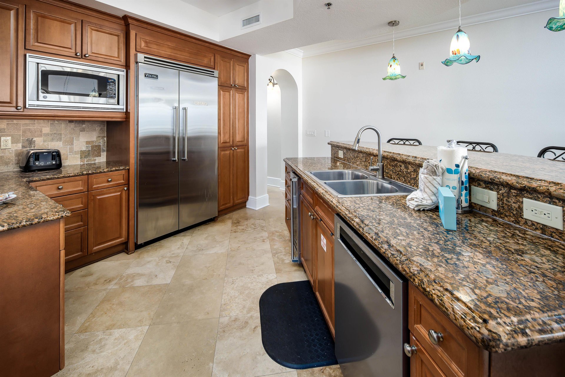 Gorgeous stainless steel appliances