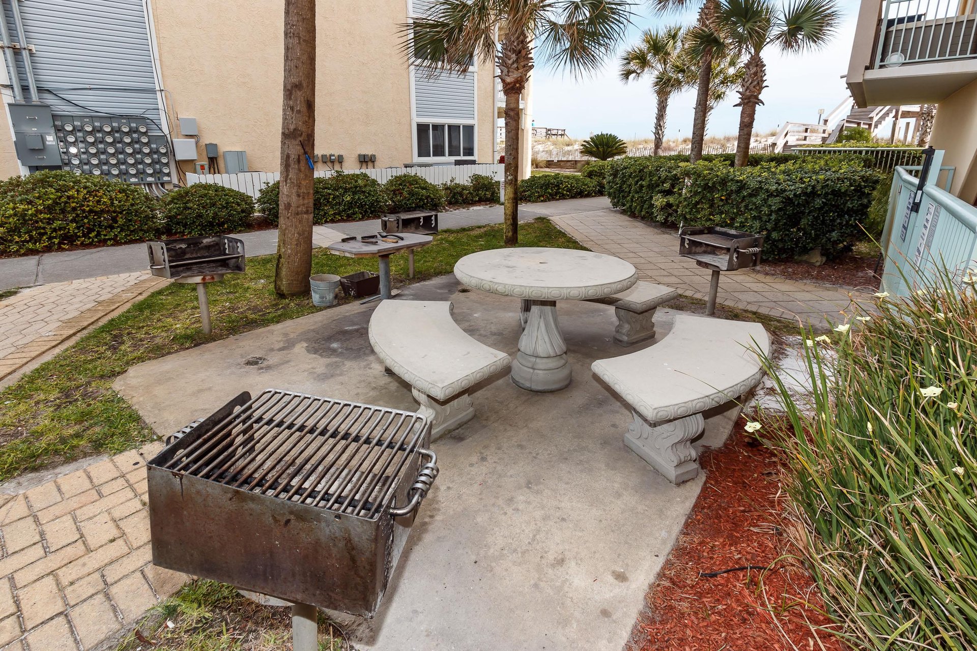 Enjoy a nice cook out on a beautiful sunny day