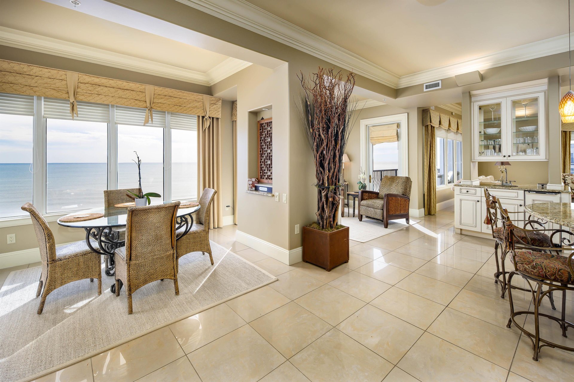 Open, bright, airy, VIEWS VIEWS AND MORE VIEWS FROM THIS PENTHOUSE