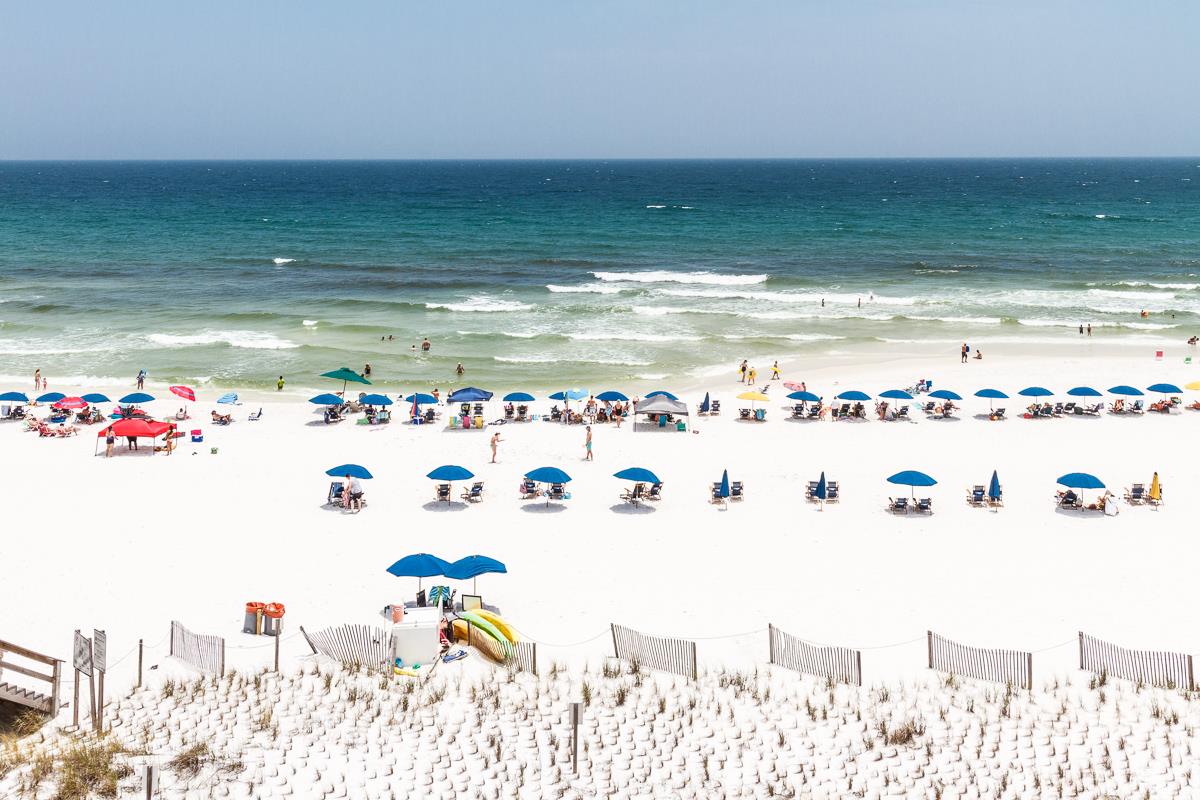 View straight south of the condo from your private balcony.