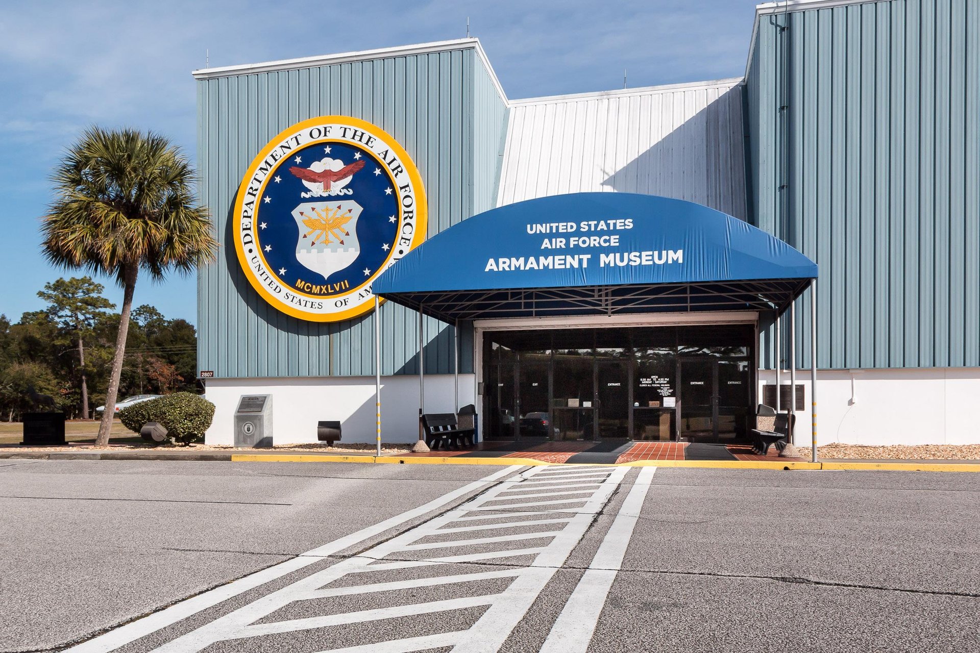 Eglin Air Force Base has a fantastic Armament Museum everyone will enjoy