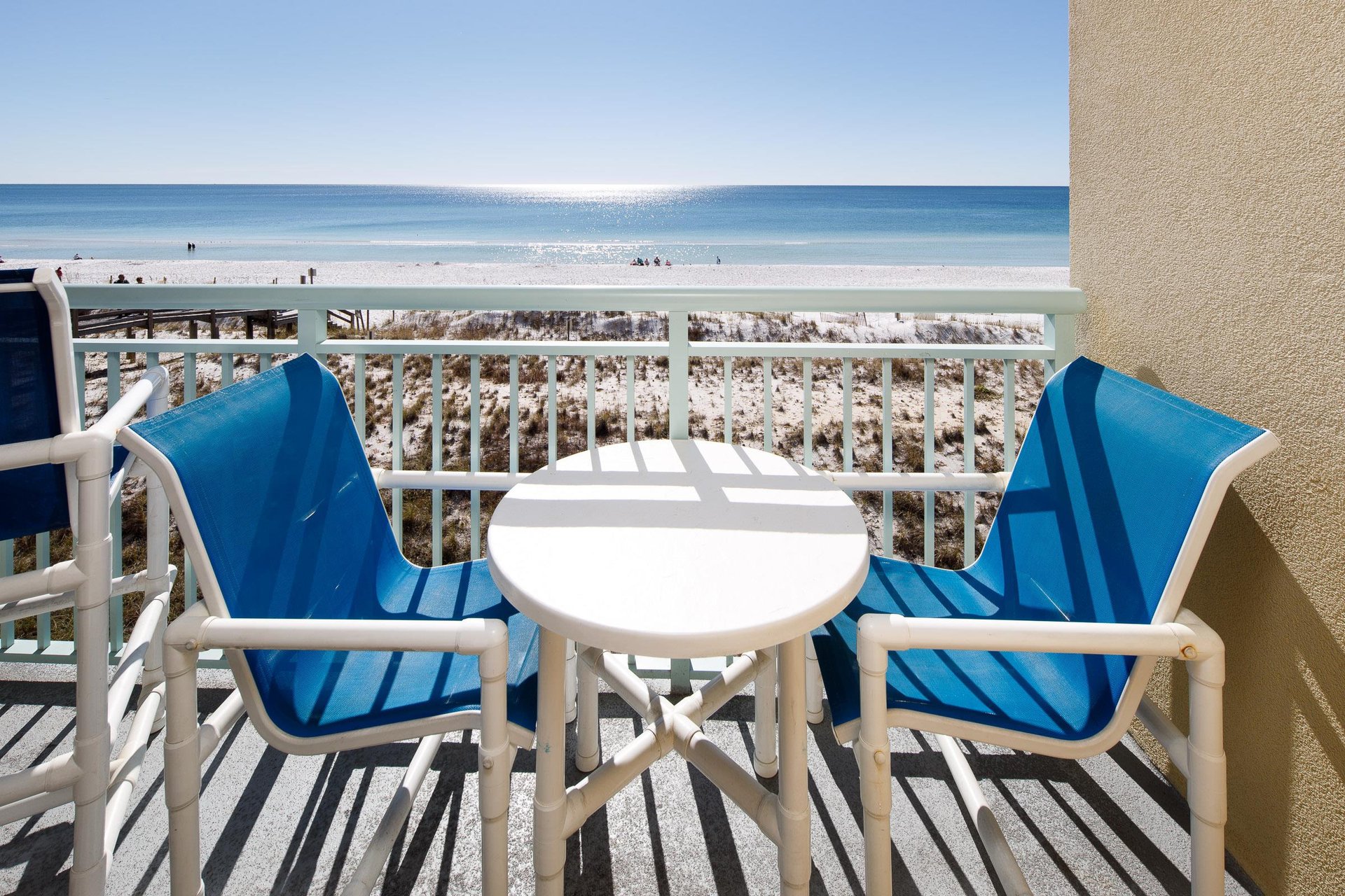 Have a frosty cold beverage or a snack while watching some of the most beautiful sunsets