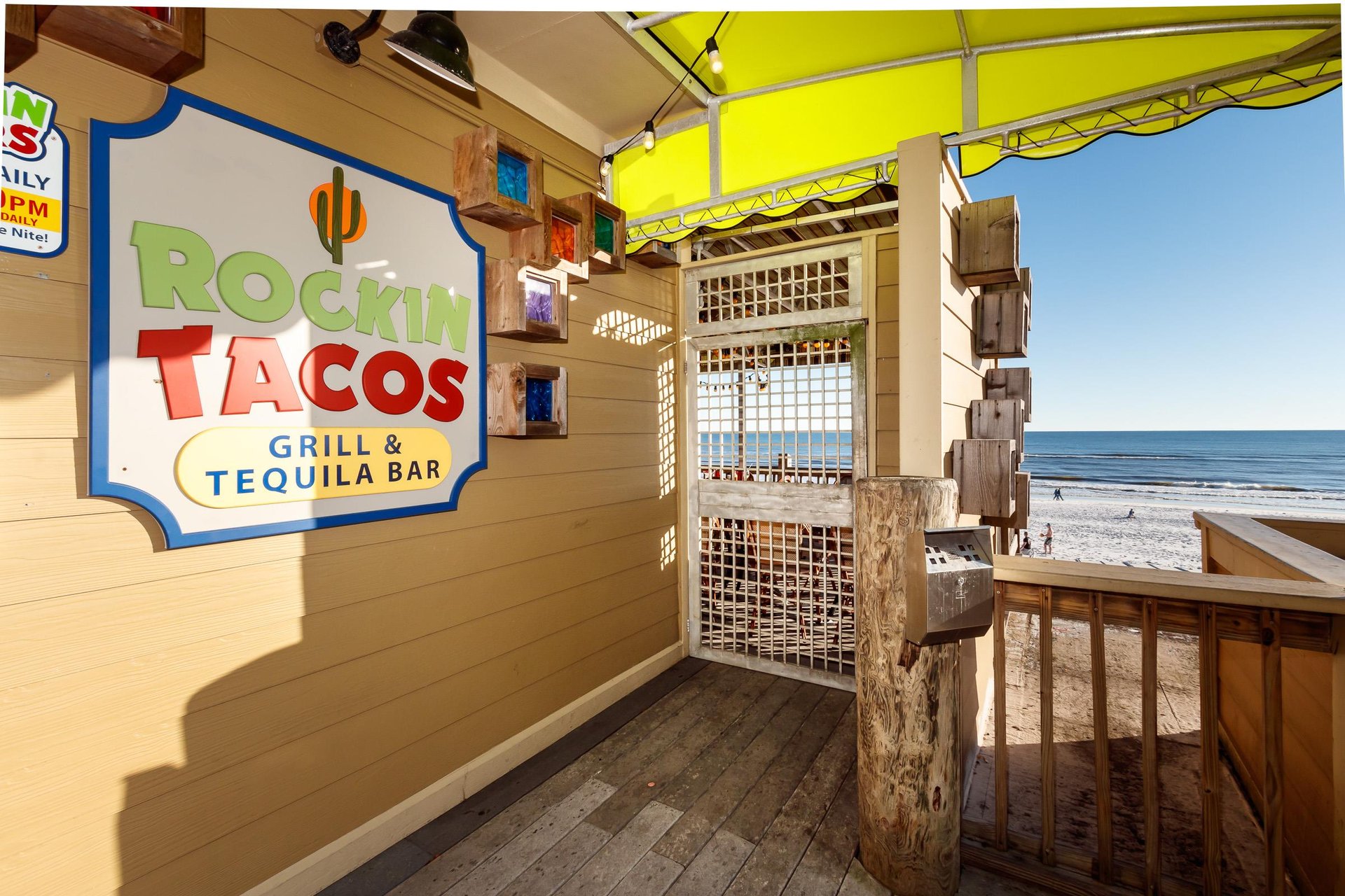 Try some freshly caught fish tacos