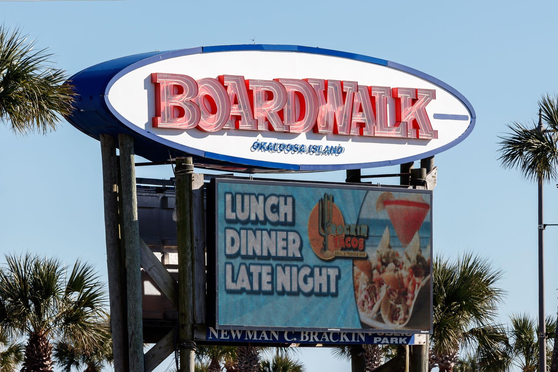 Fort Walton Beach Fishing Pier and Restaurants are right on the beach near your condo rental
