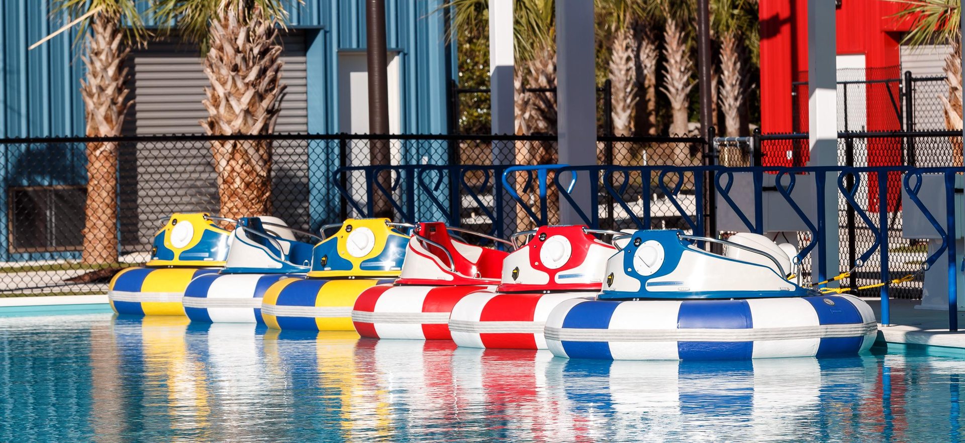Track and bumper boat sections have been added to Adventure Zone.