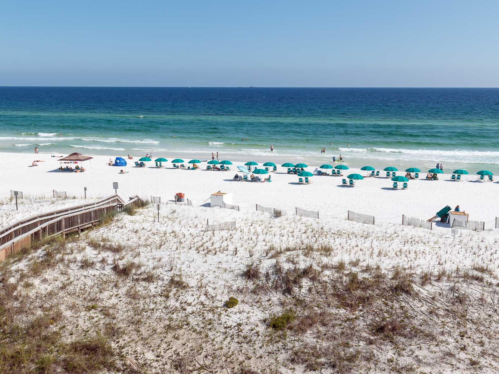 Discover a land of saltwater and sand...additional balcony views
