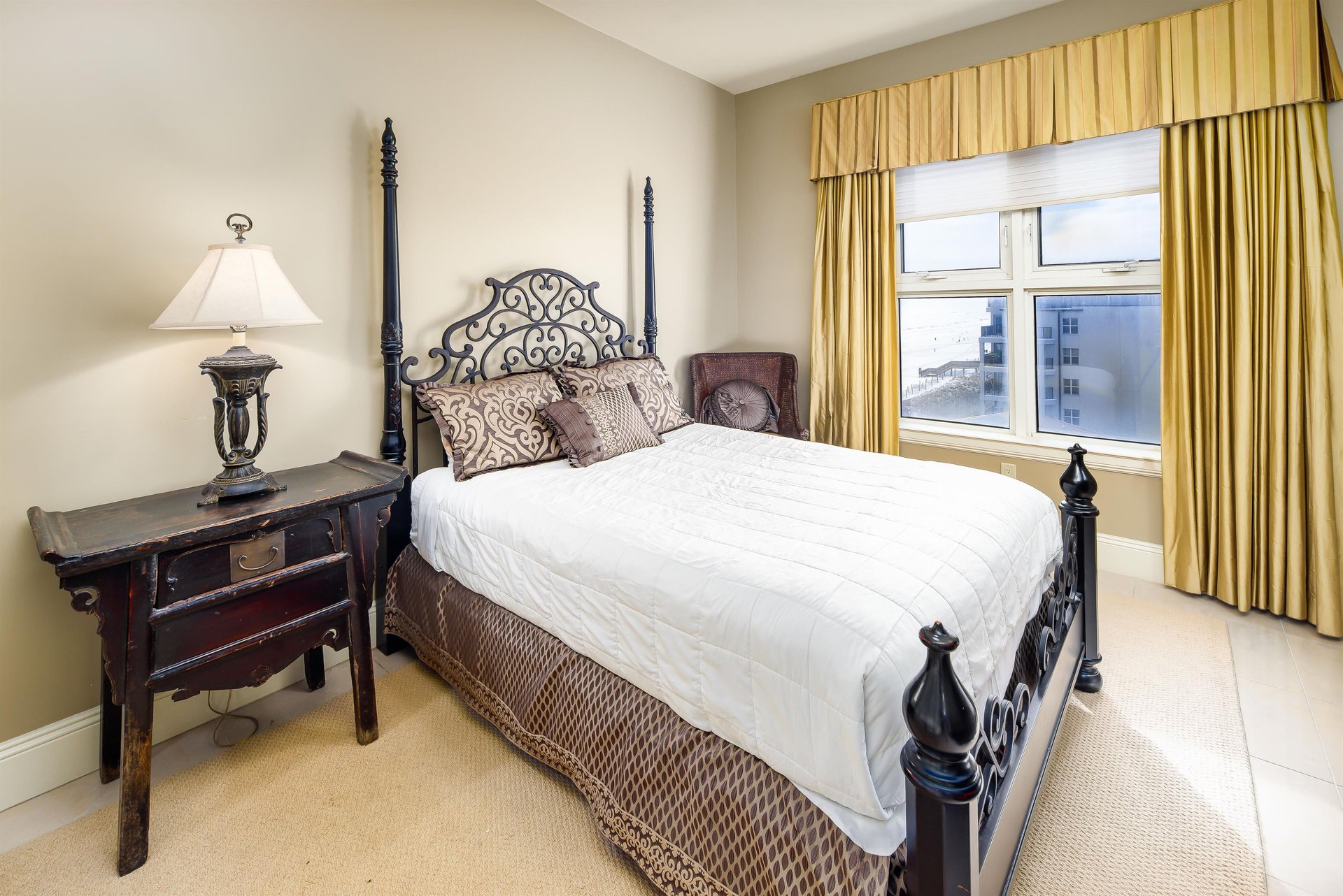 Stately furnished guest room number two witch is ornately furnished as well