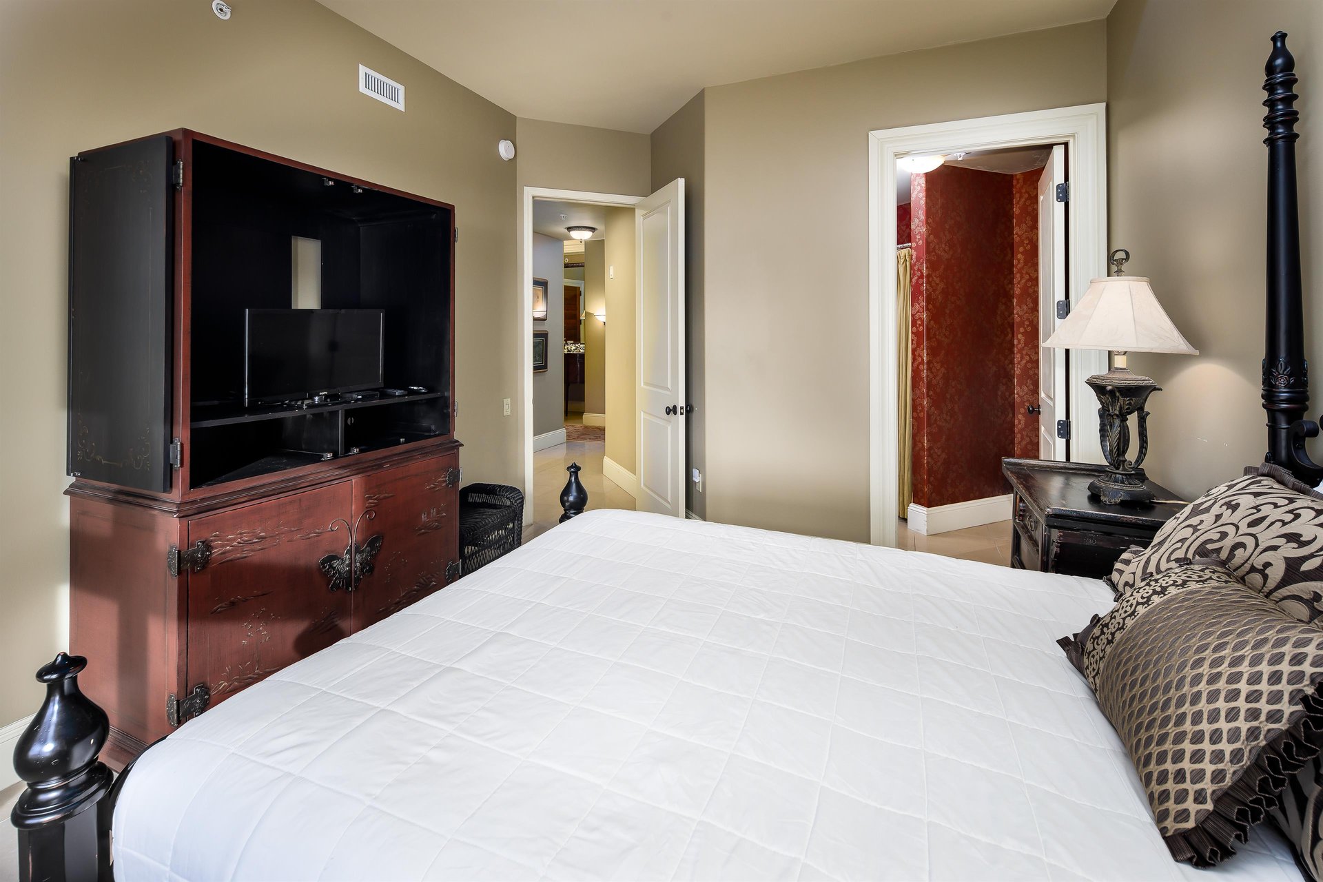 Lavishness continues throughout including even automated lights in every WALKIN CLOSET available..true luxury in South Beach501