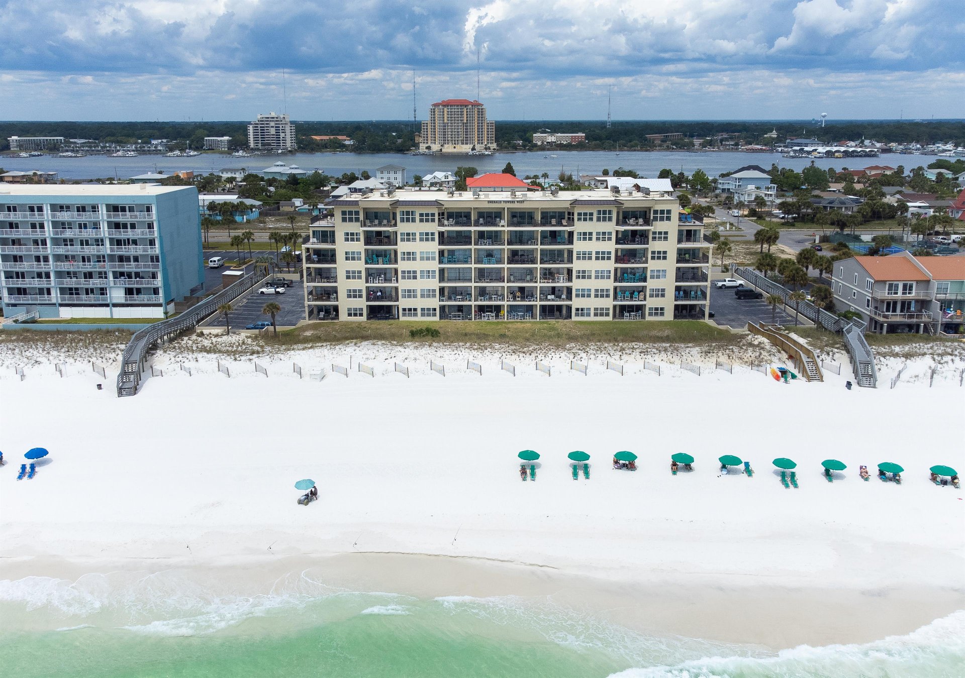 Yes, you are RIGHT ON THE BEACH