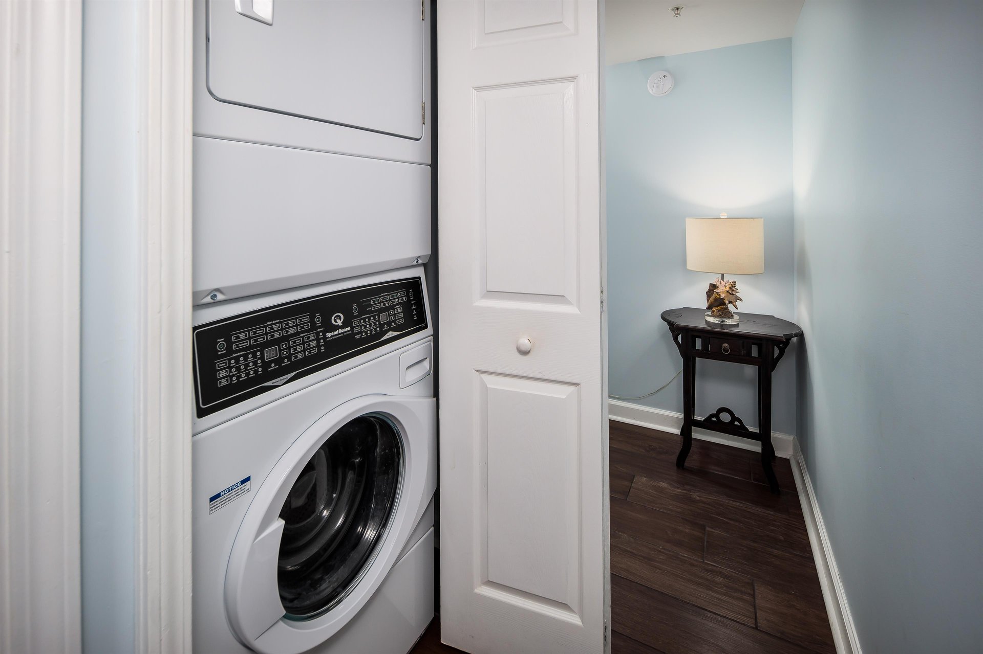 This laundry center is great for familes