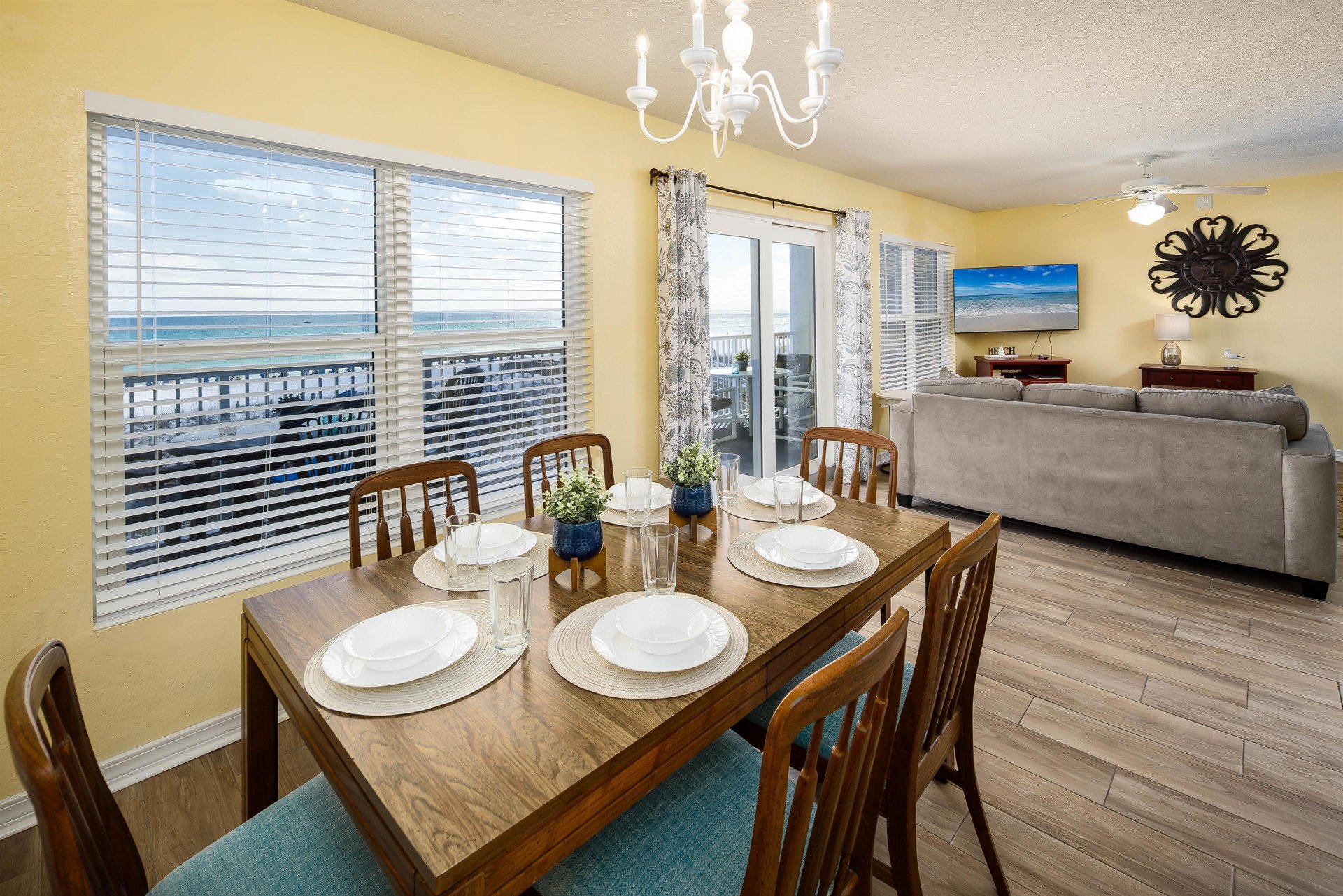 Great open floor plan and views from everywhere