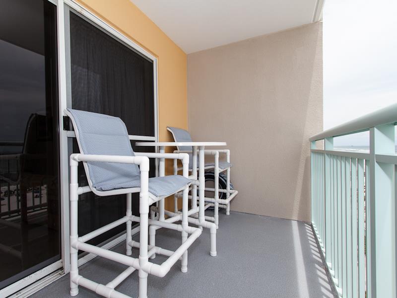Comfortable balcony furniture so you can get the most out of the view