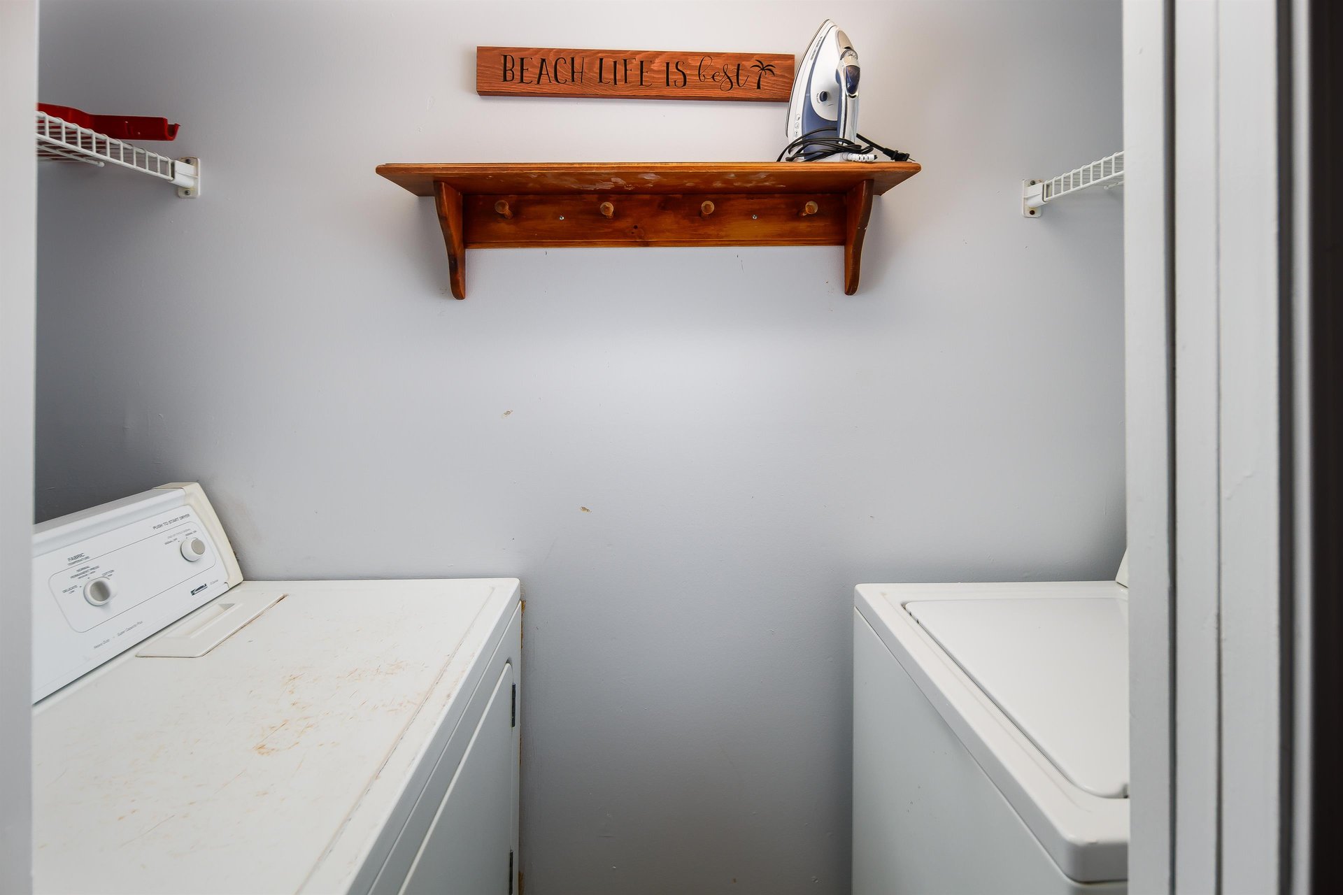 In unit full sized washer and dryer