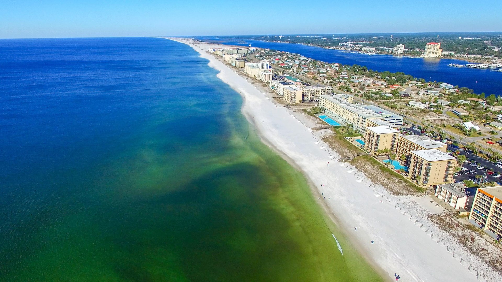 aerial view of Fort Walton Beach