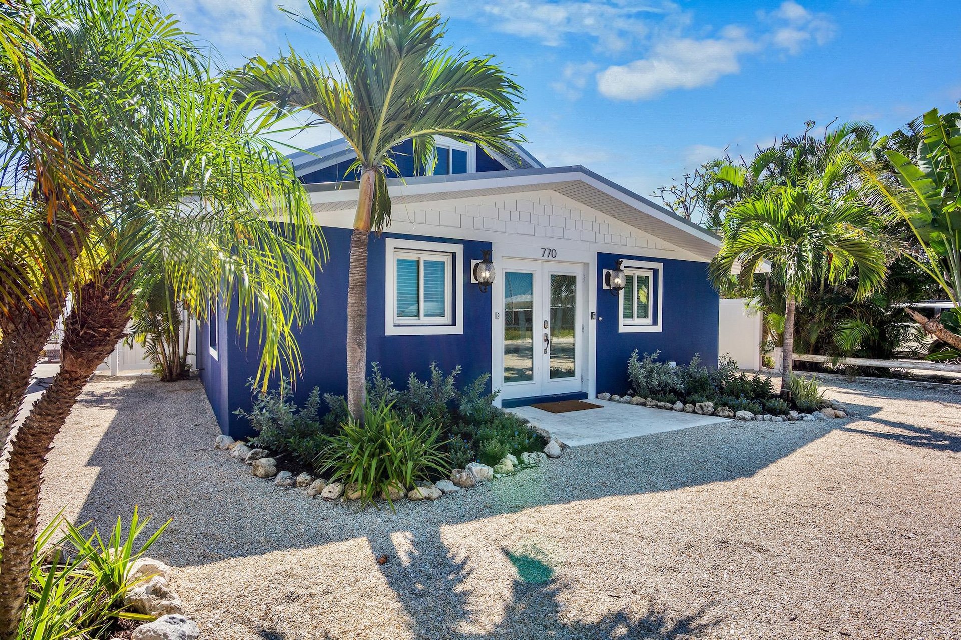 Beautiful coastal home exterior