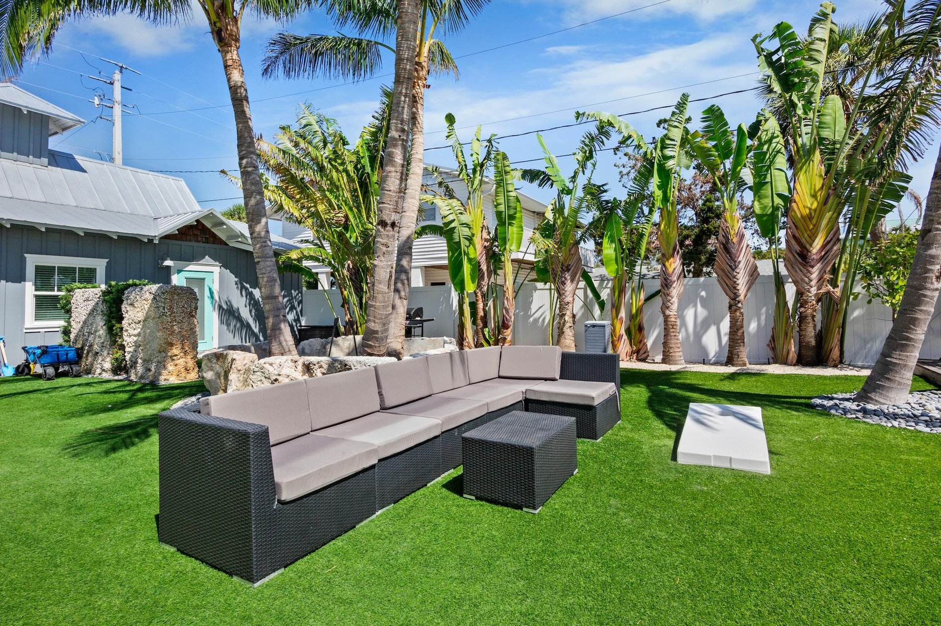 Poolside Lounge Area