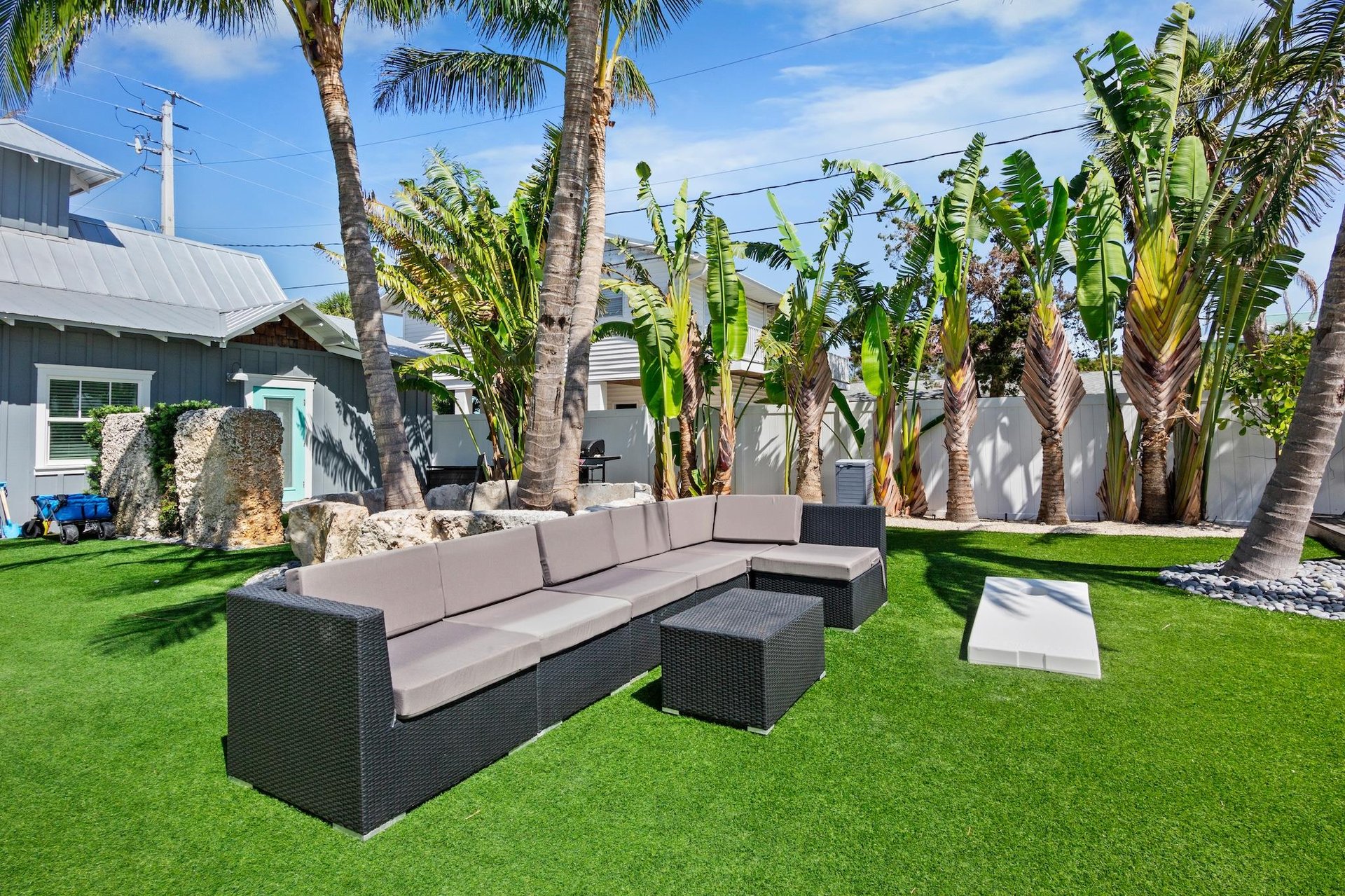 Poolside Lounge Area