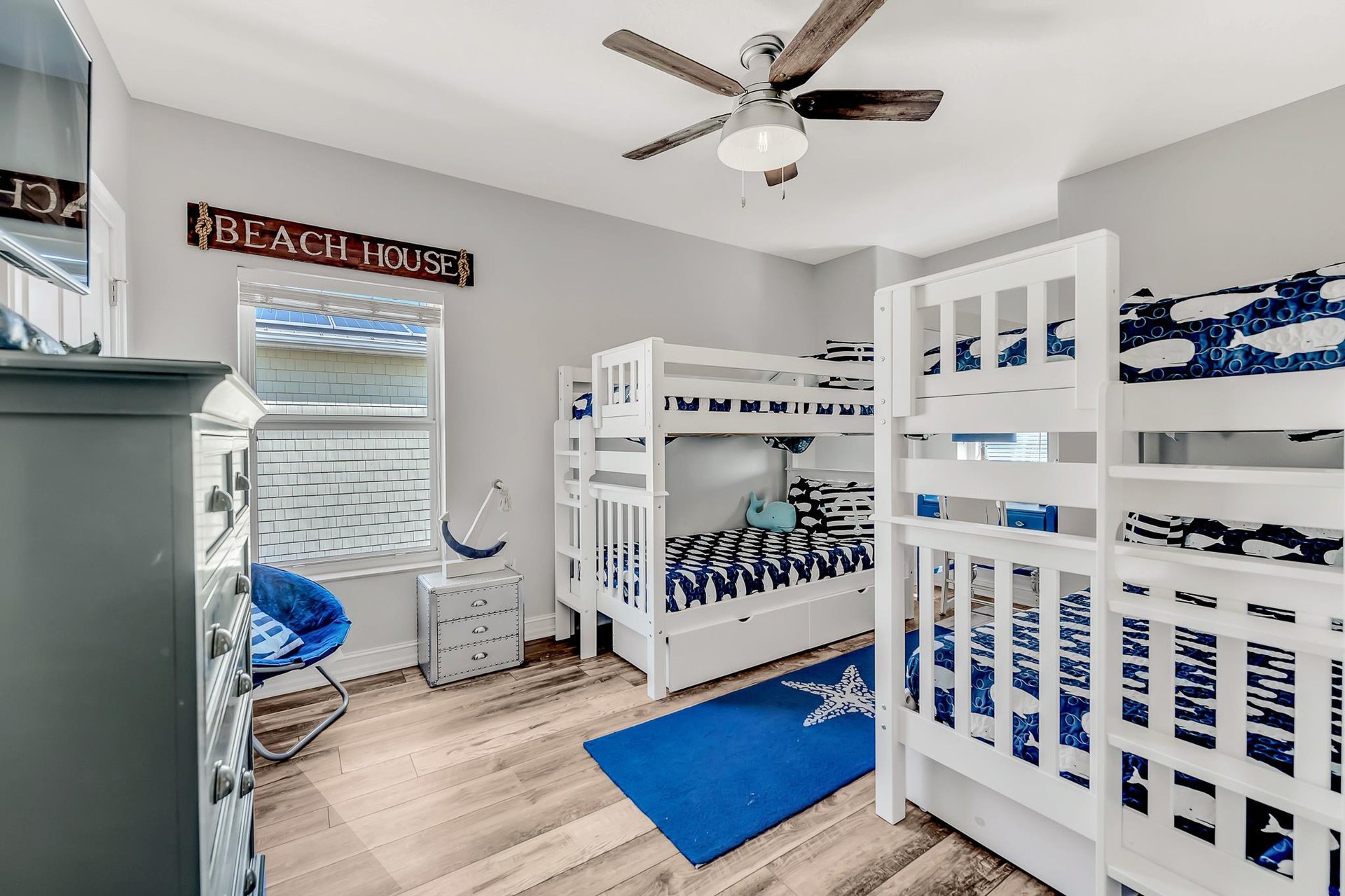 Fourth Bedroom  Two Twin Bunks