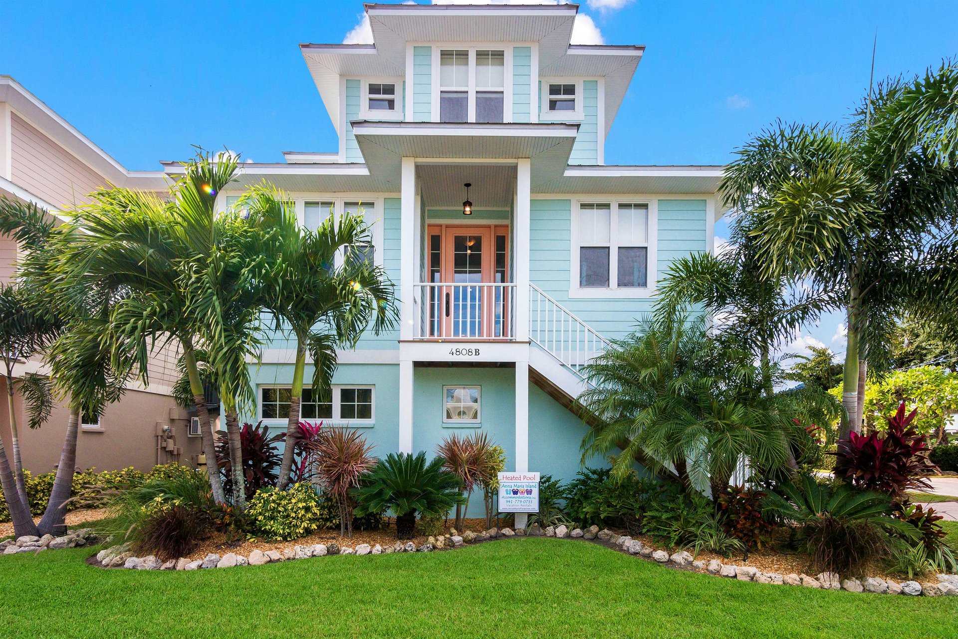 Multi Level Island Home