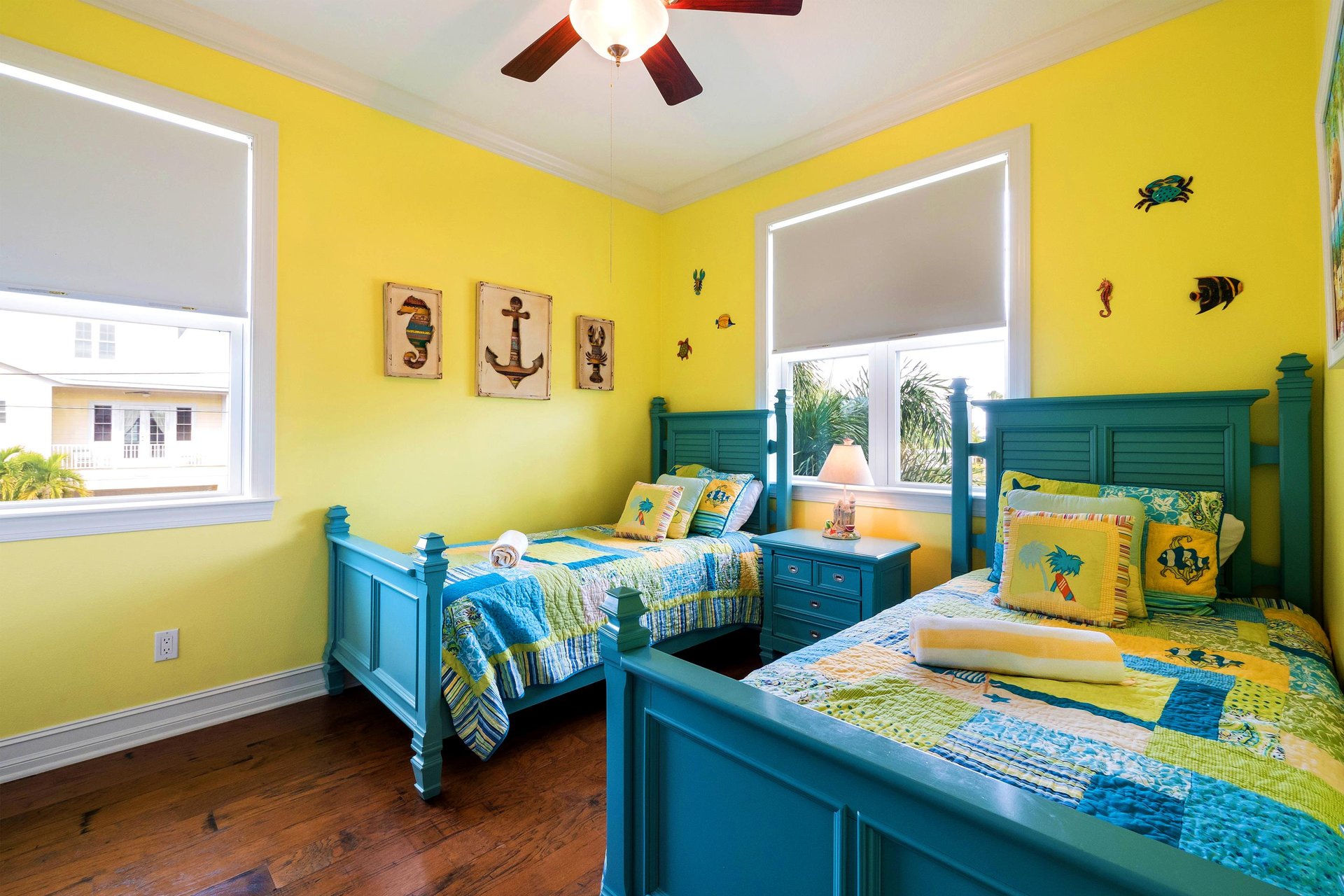 Third Bedroom with Two Twin Beds