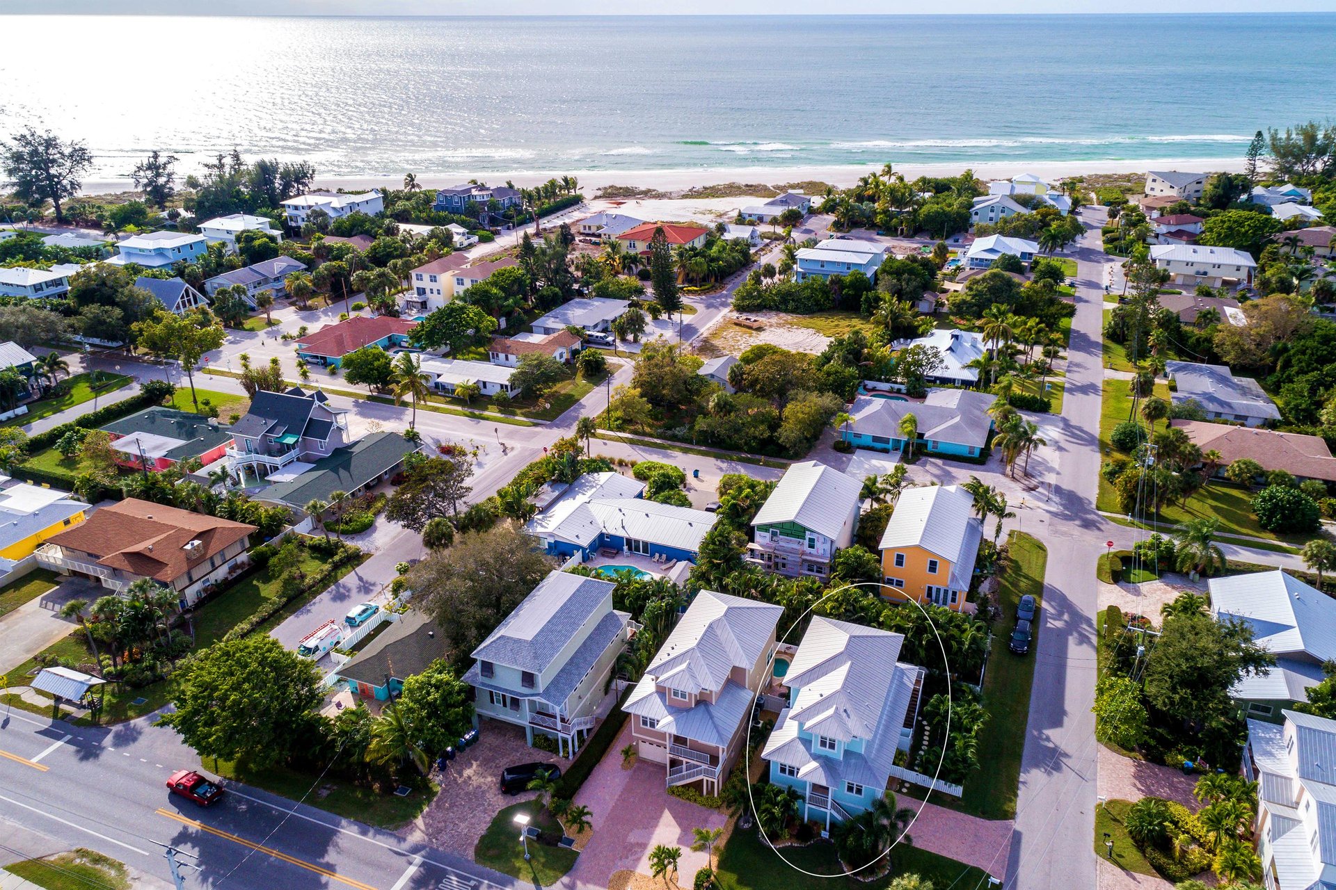 Stroll to Beach or Catch the Trolley