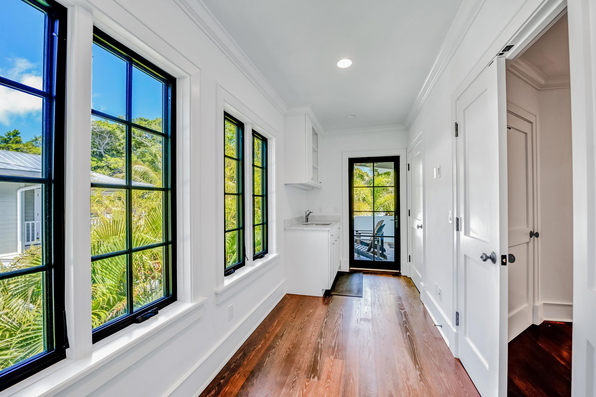 Hallway To Balcony, Sink Area