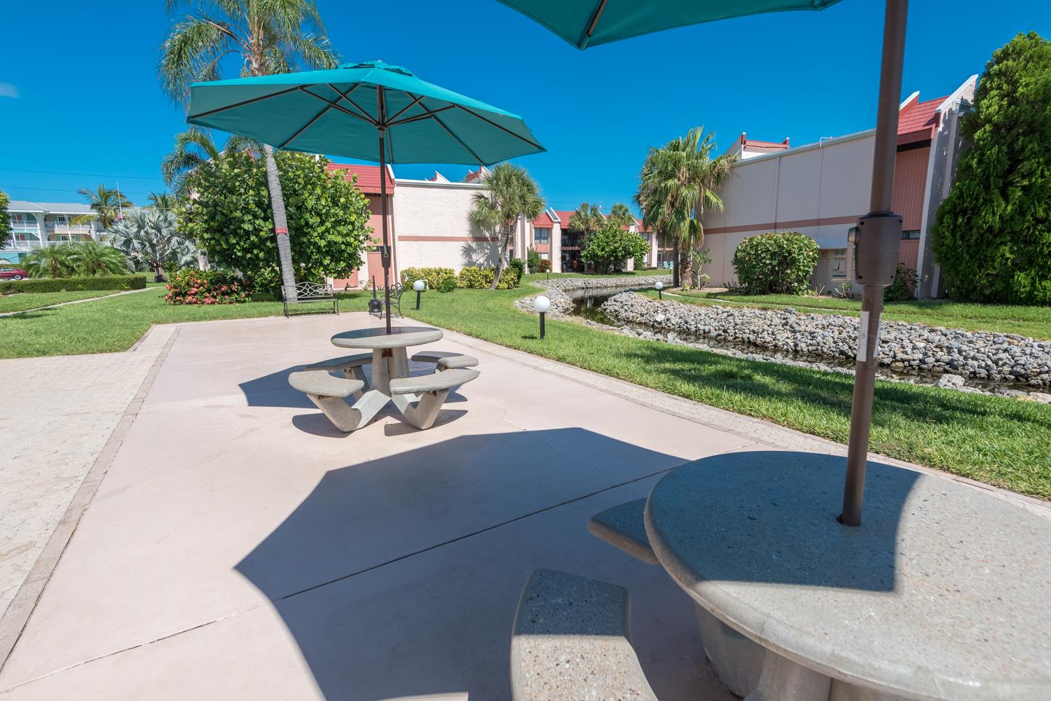 Covered Seating Area