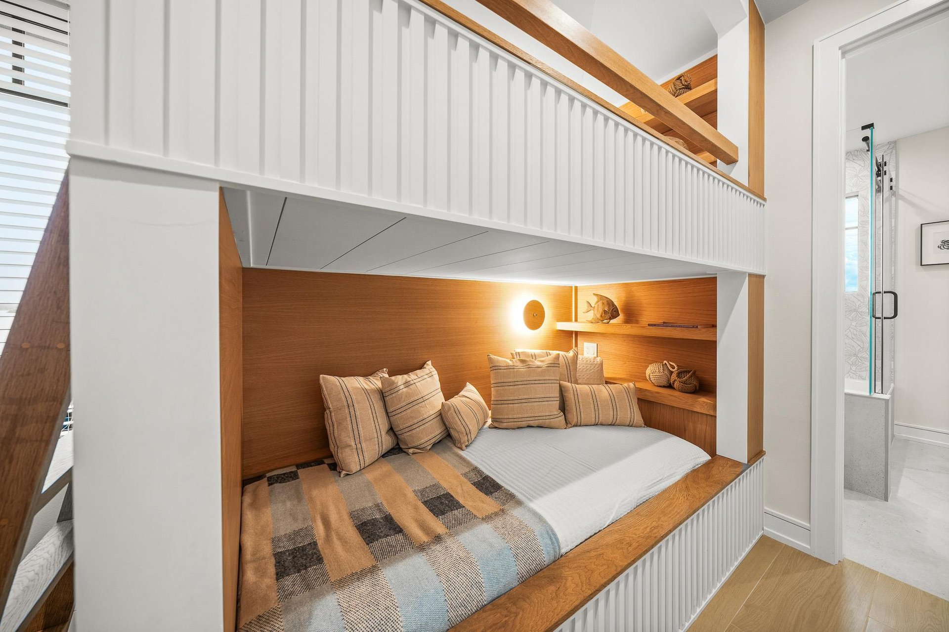 Stacked Bunk Bed Setup