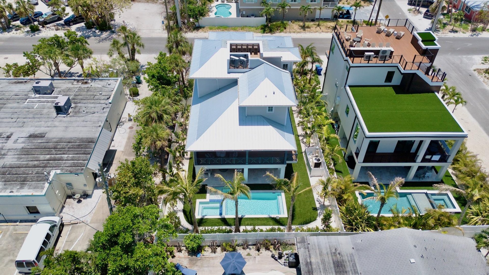 House Panorama from Sky